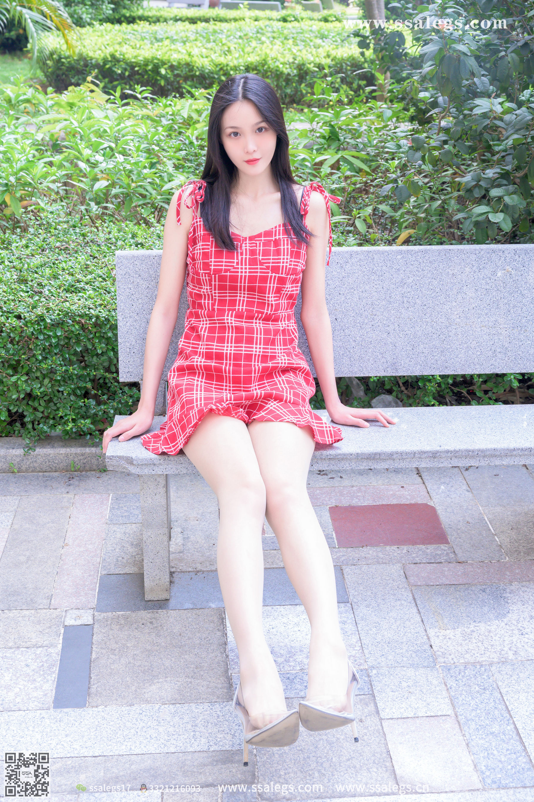 超清写真 No.379 君君 小区花园的靓丽风景线-图3