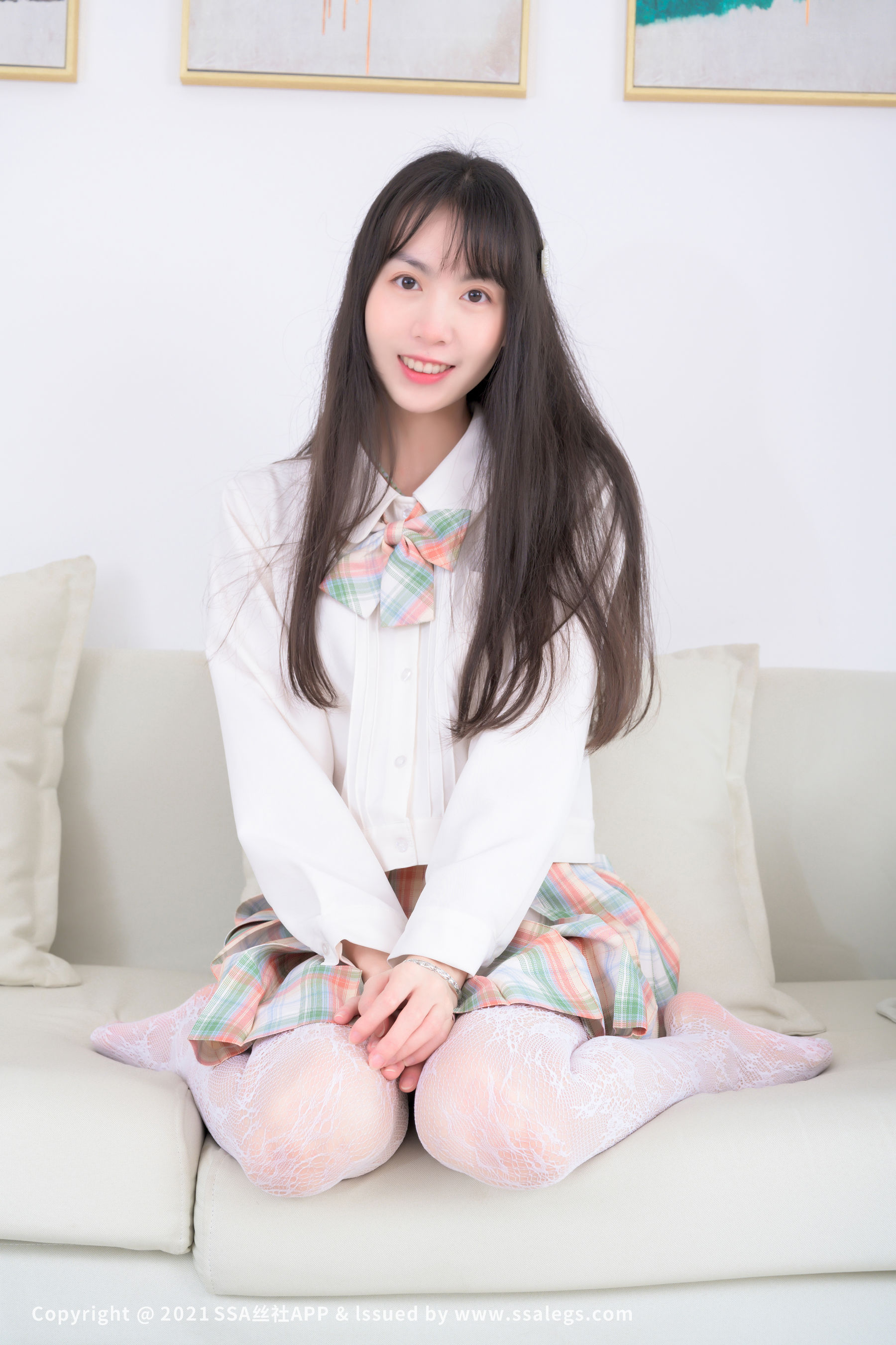 超清写真 No.676 腿模团团 白色网袜（上）-图99