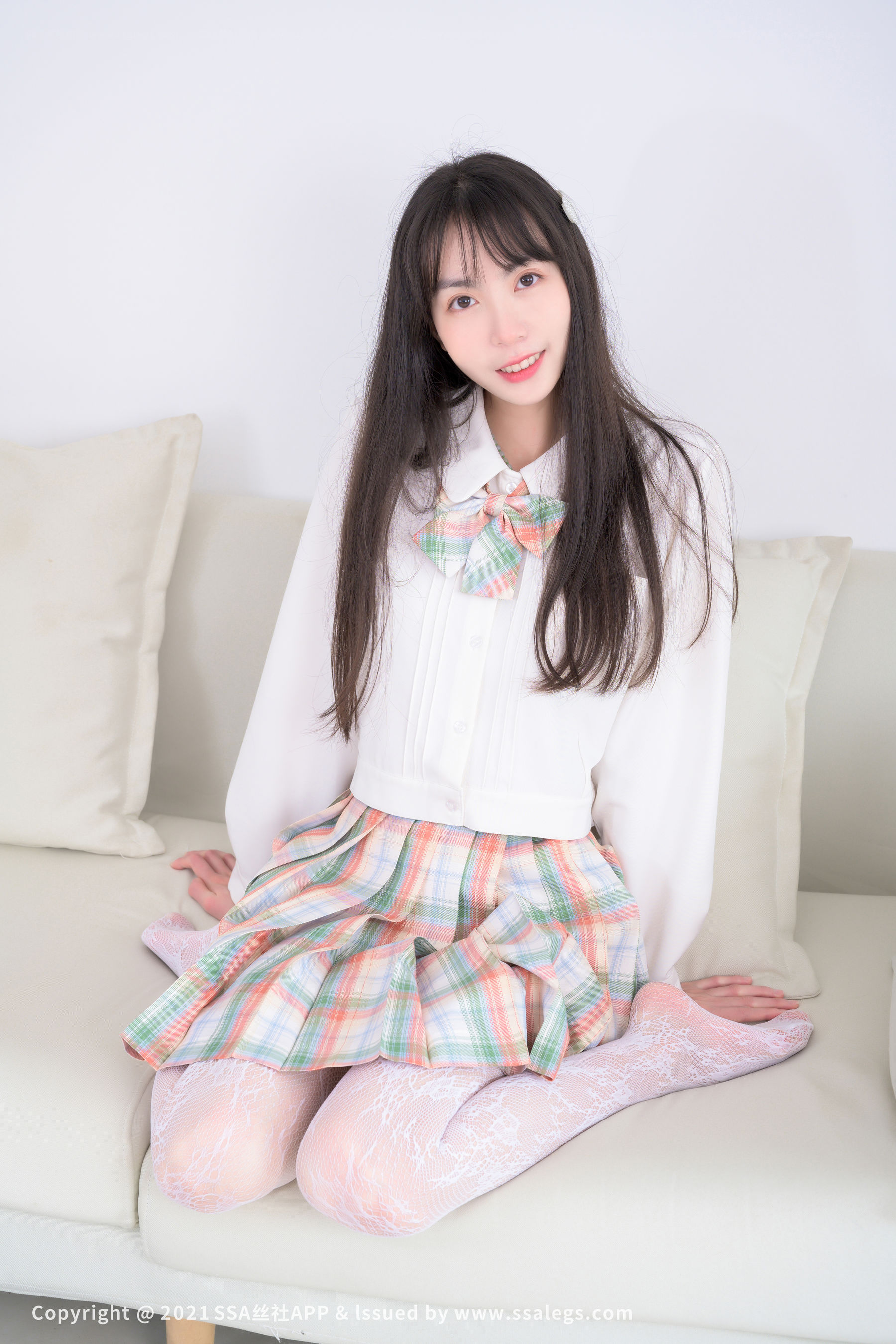 超清写真 No.676 腿模团团 白色网袜（上）-图103