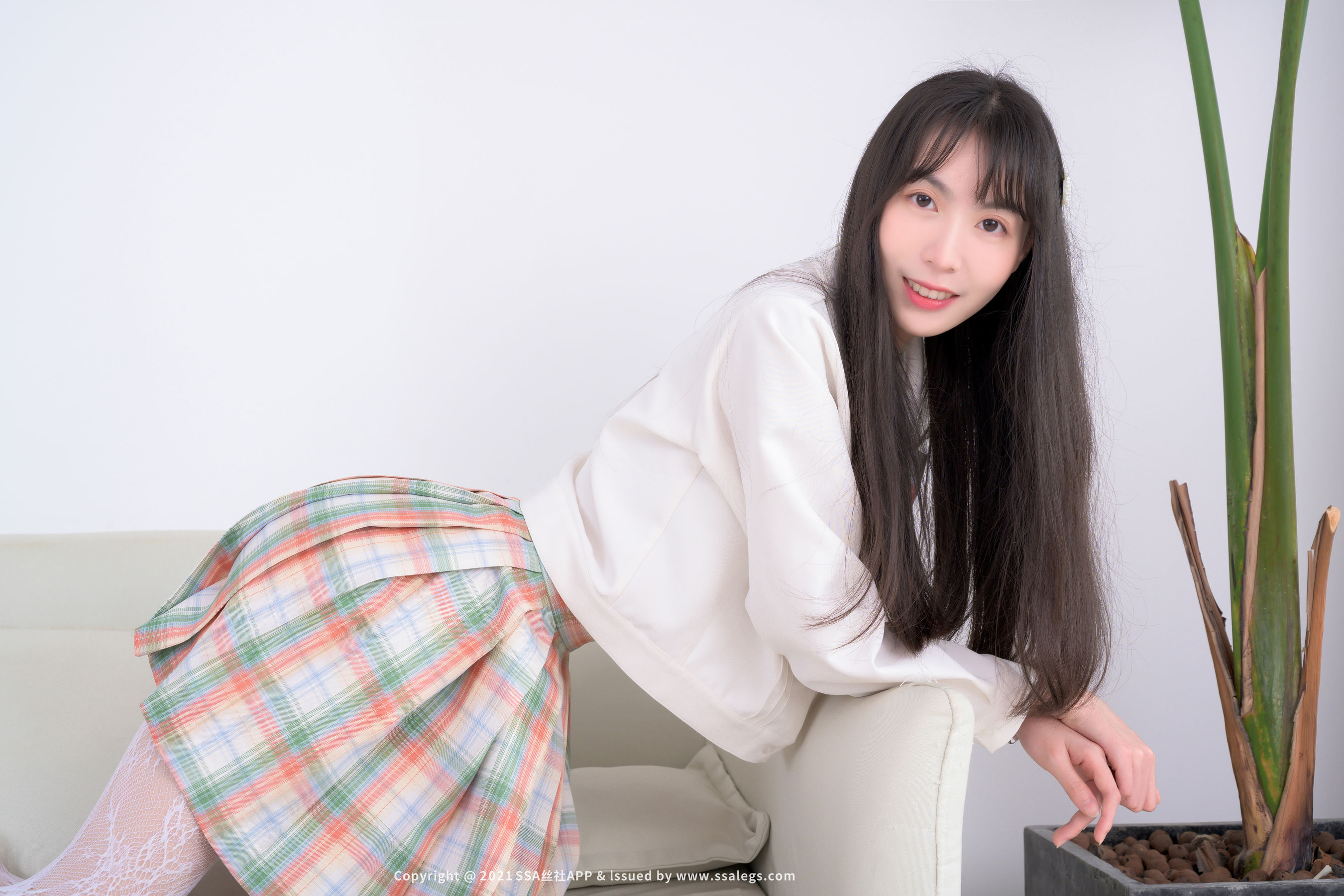 超清写真 No.677 腿模团团 白色网袜（下）-图73