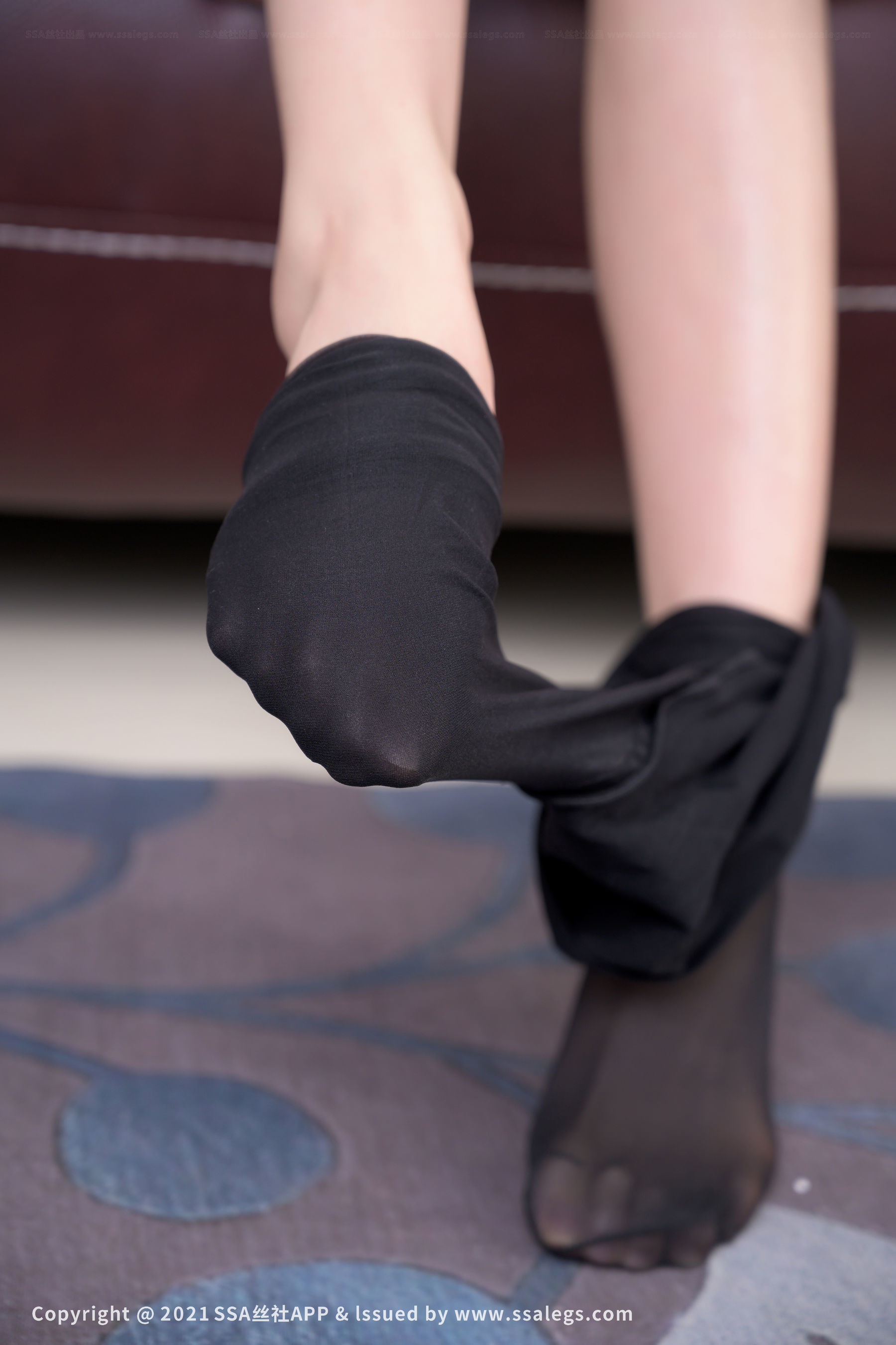 超清写真 No.707 模特伊霖 黑丝袜美脚（下）-图111