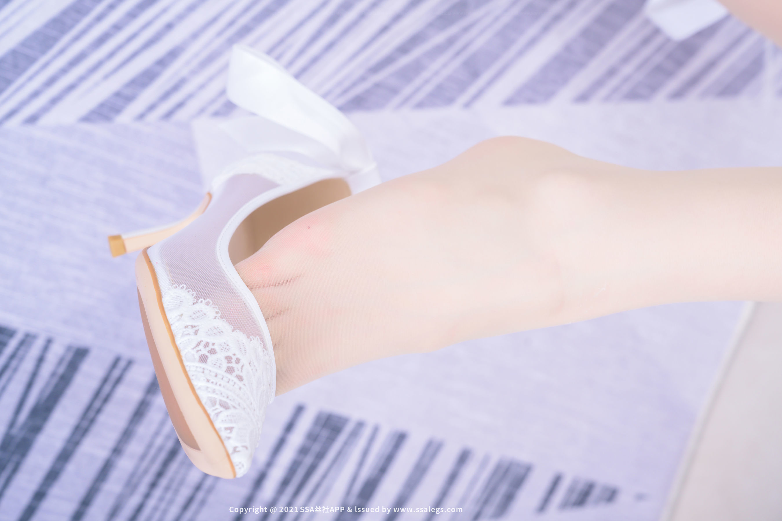 超清写真 No.710 模特妙妙 比基尼裆连裤袜（上）-图16