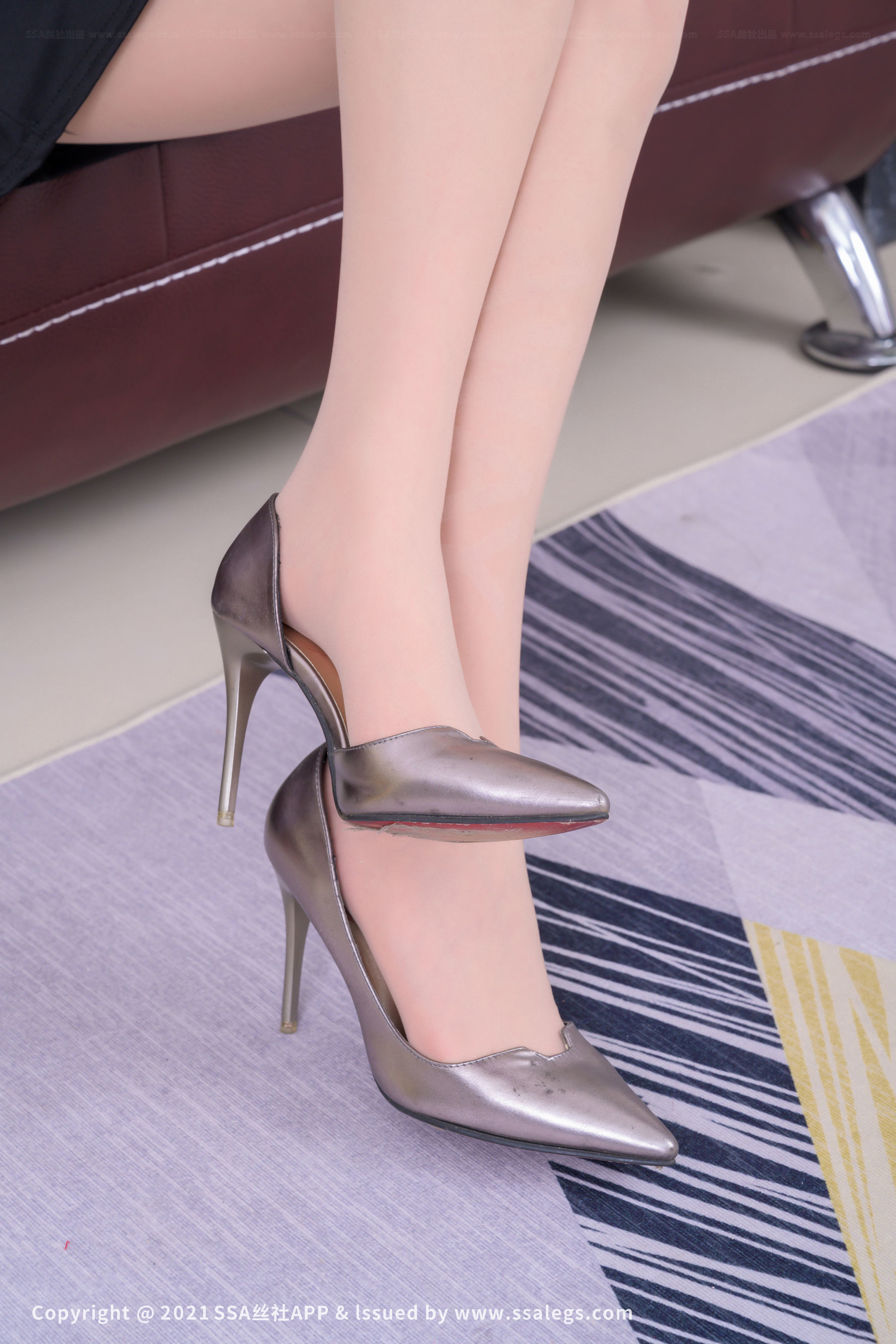 超清写真 No.714 腿模素素 涞觅肉丝袜美足（上）-图20