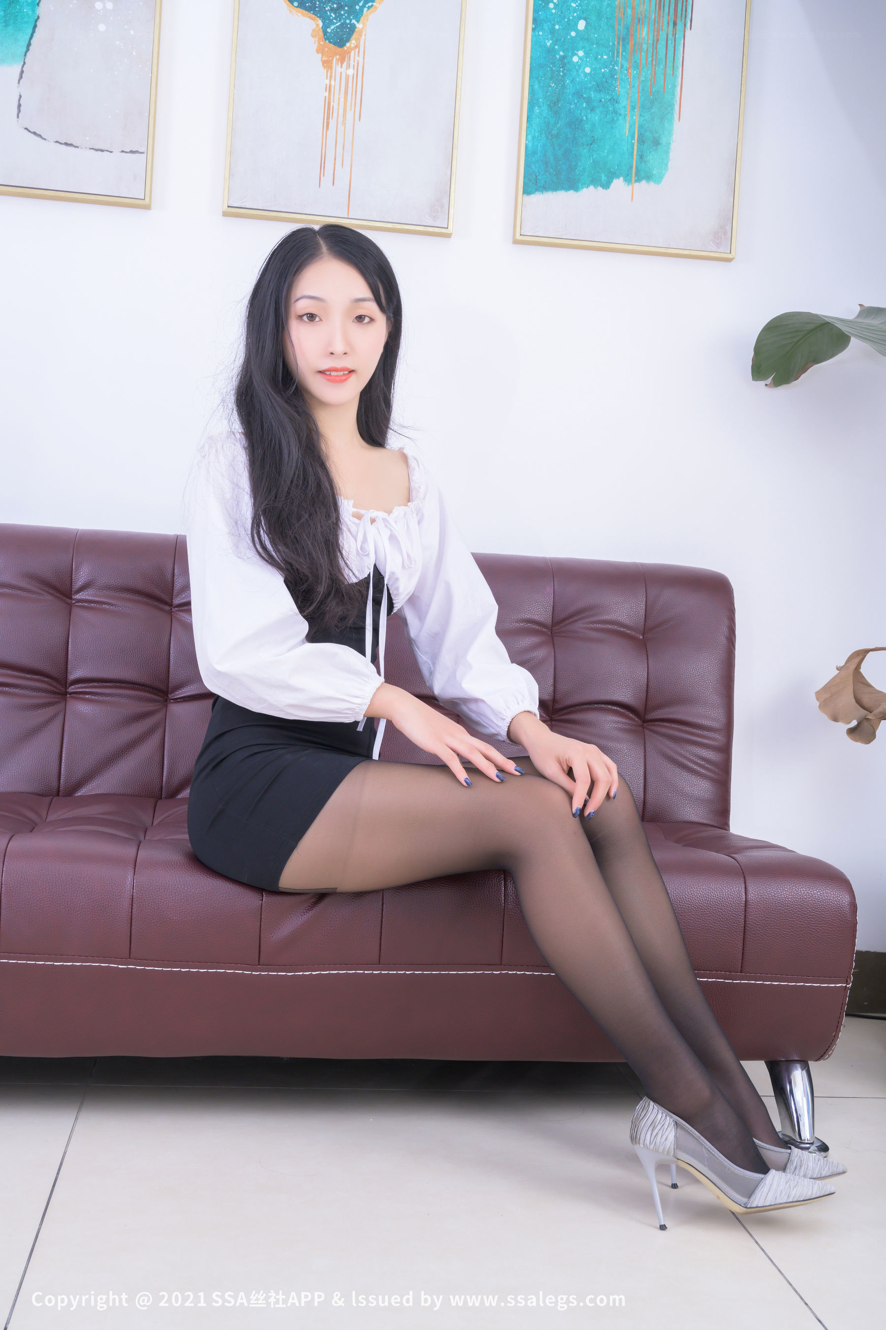 超清写真 No.718 模特素人 浪莎黑丝袜美足（上）-图55