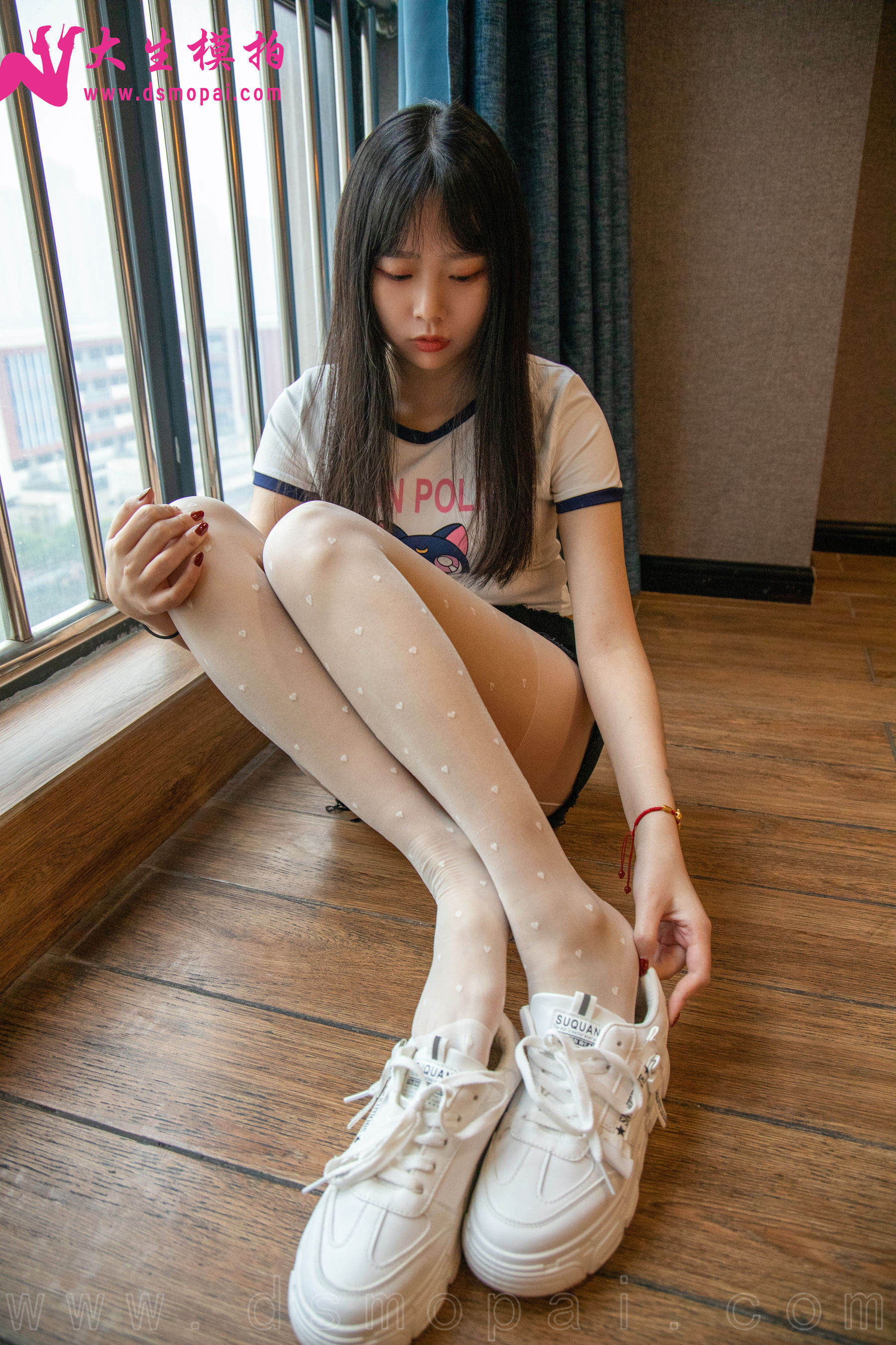 No.266 丹丹 斑点白丝-图9