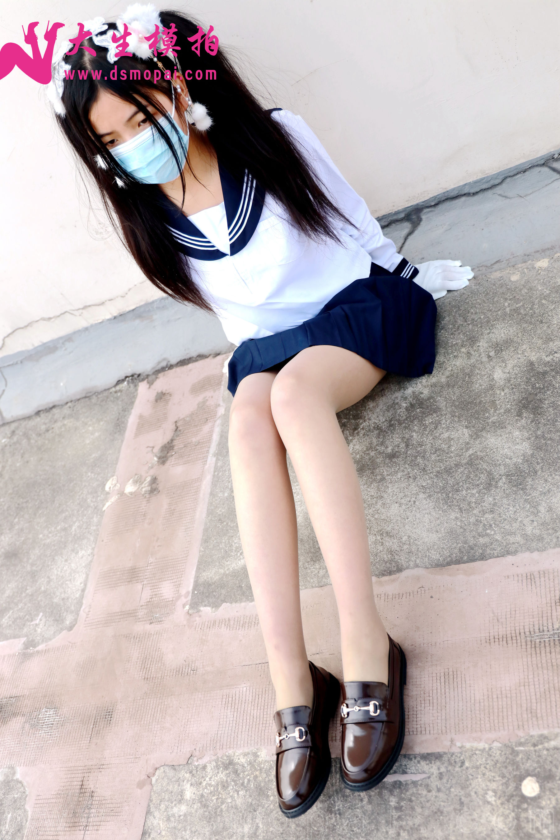 No.269 梦梦 双马尾JK无内-图0