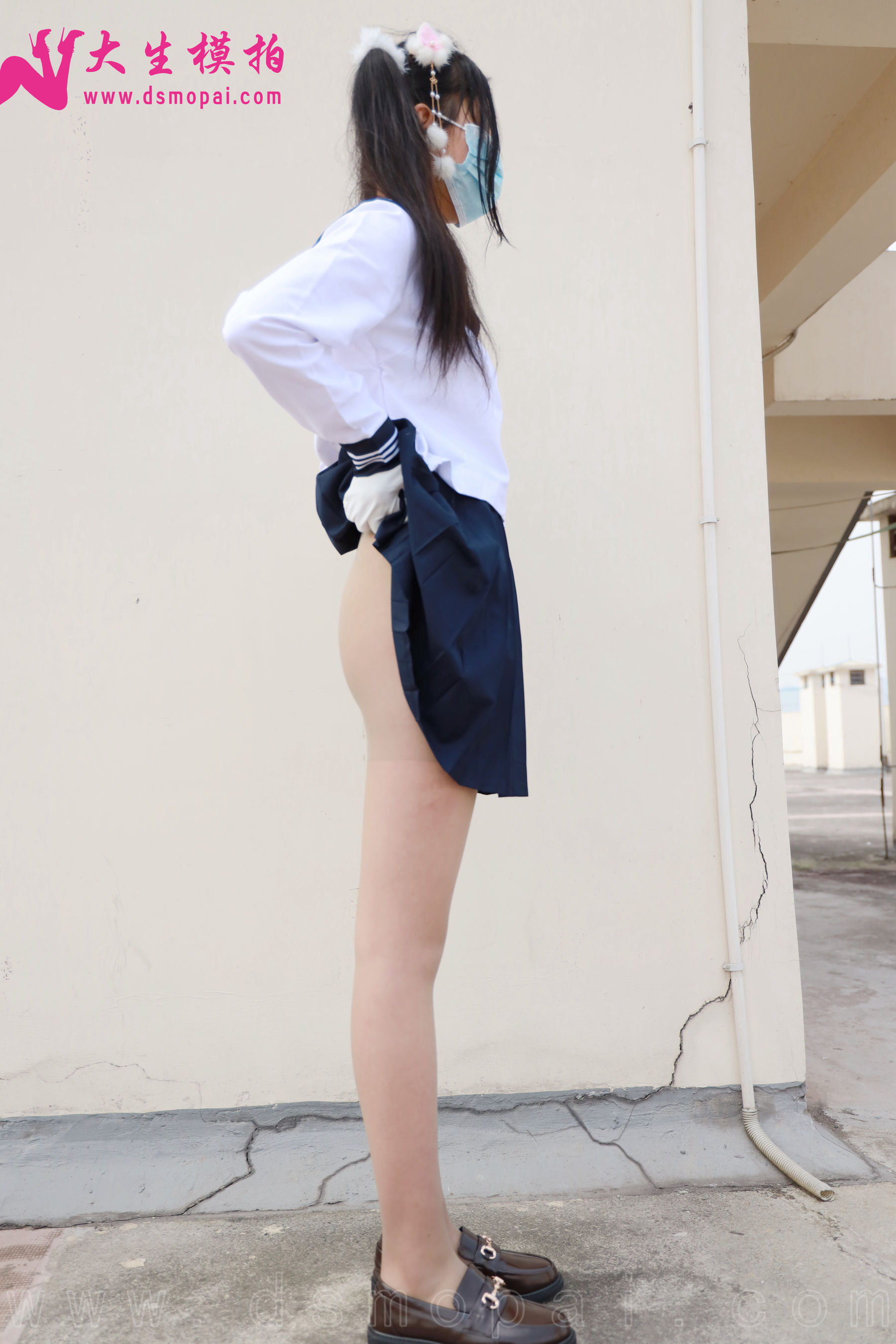 No.269 梦梦 双马尾JK无内-图9