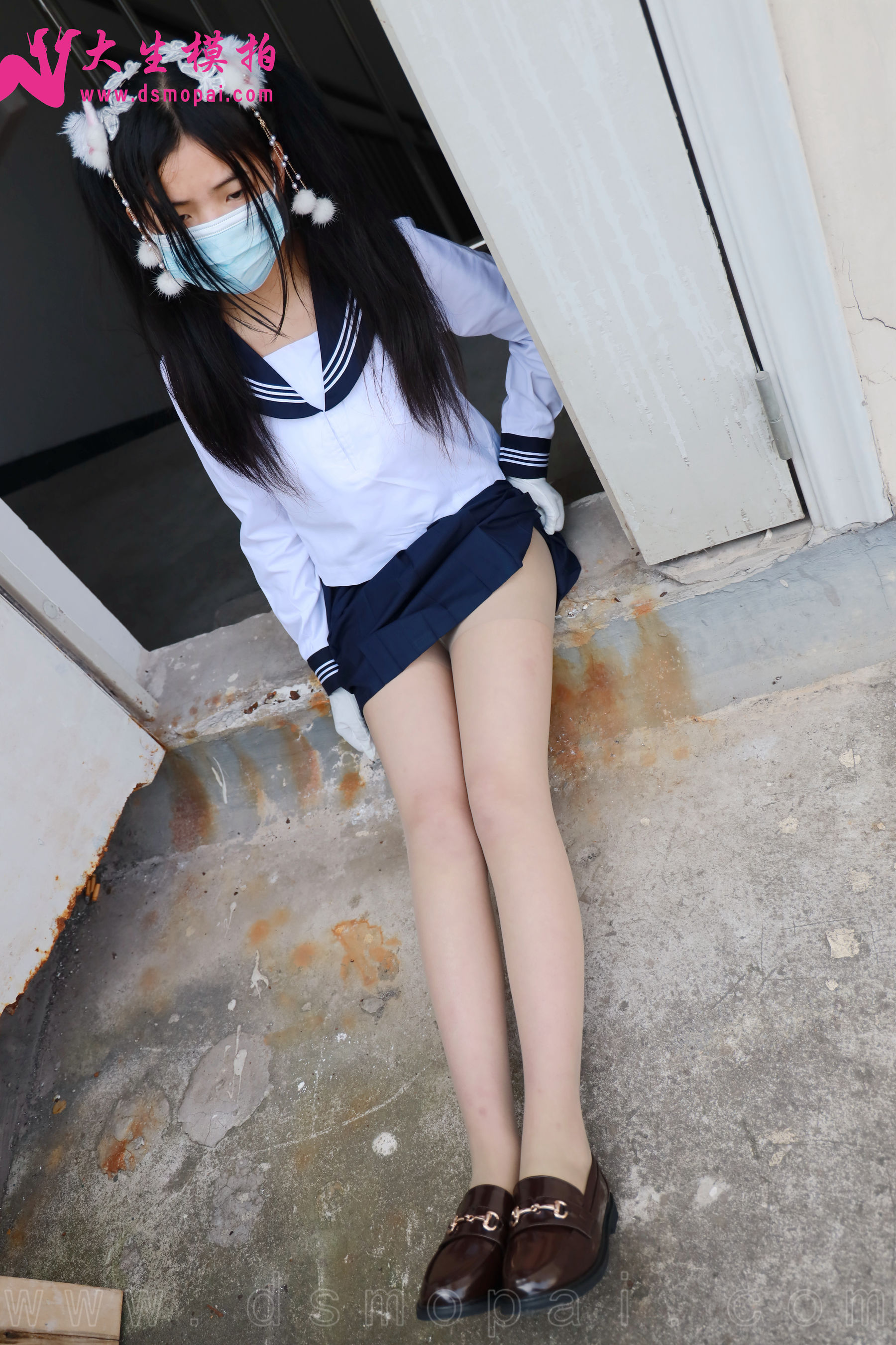 No.269 梦梦 双马尾JK无内-图15