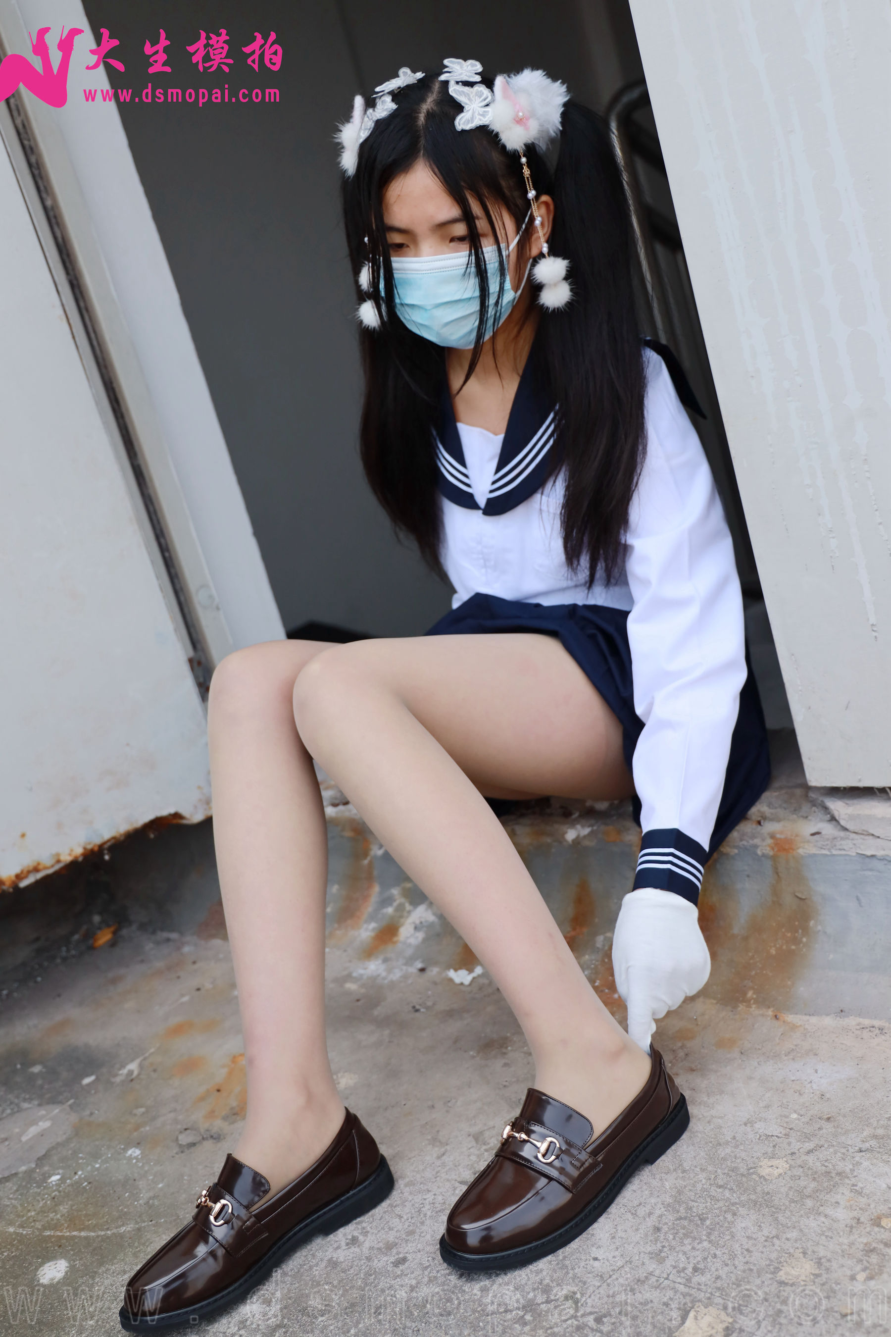 No.269 梦梦 双马尾JK无内-图24