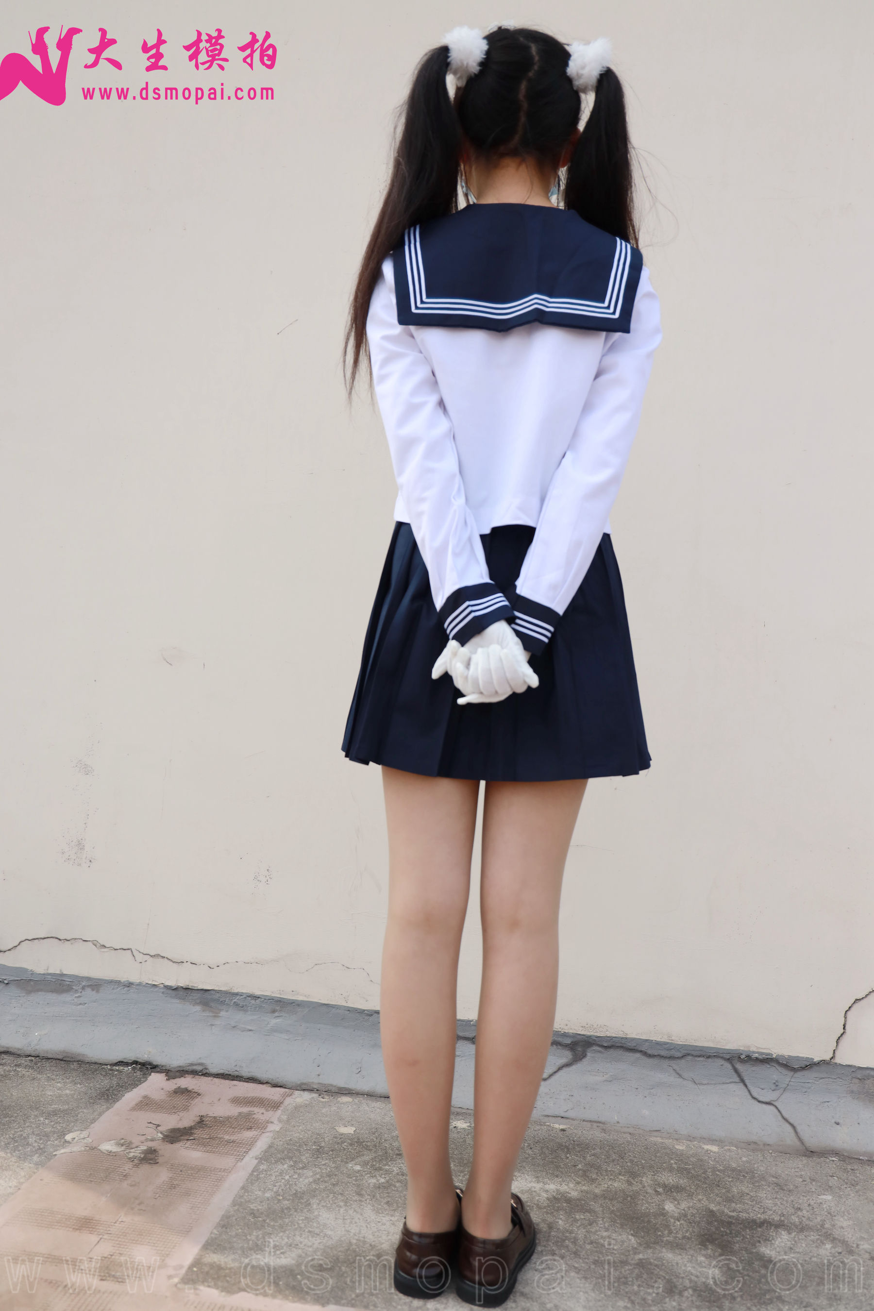 No.269 梦梦 双马尾JK无内-图3