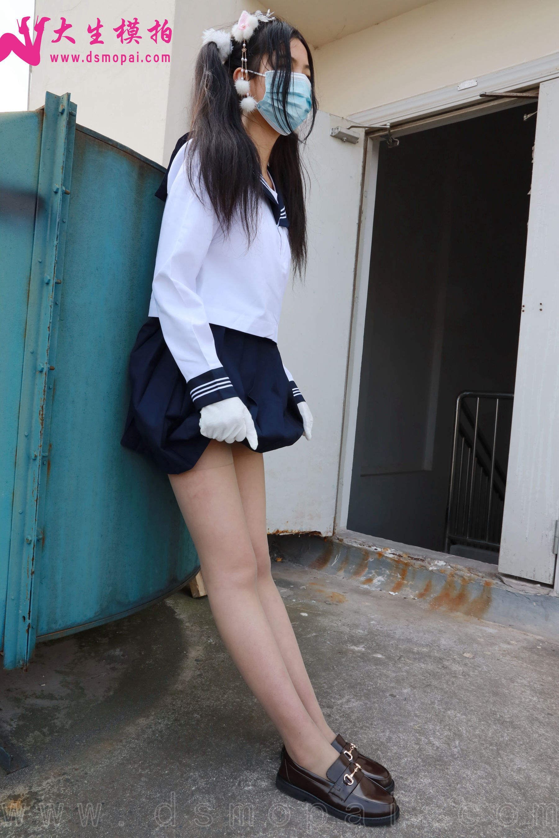 No.269 梦梦 双马尾JK无内-图43