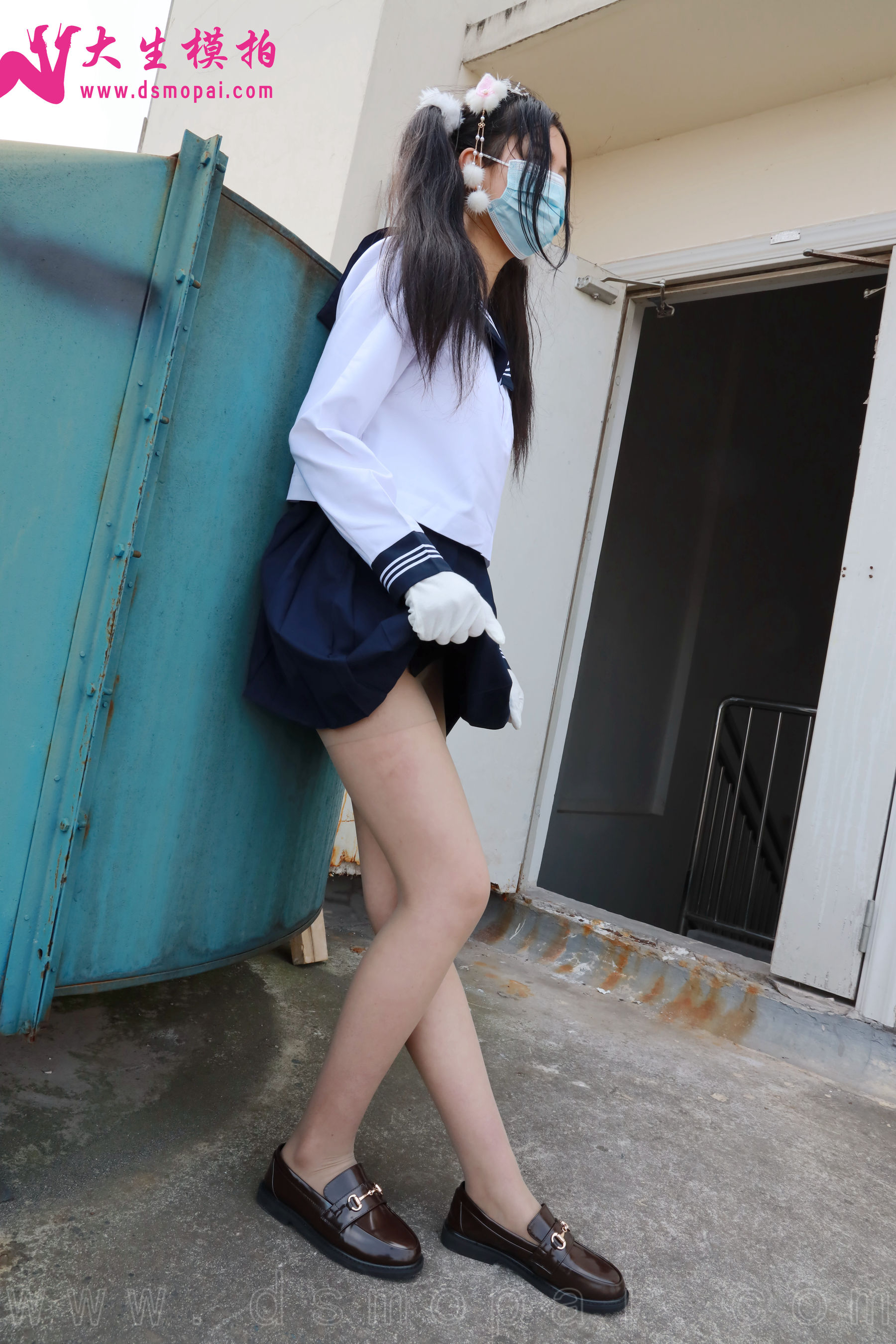 No.269 梦梦 双马尾JK无内-图45