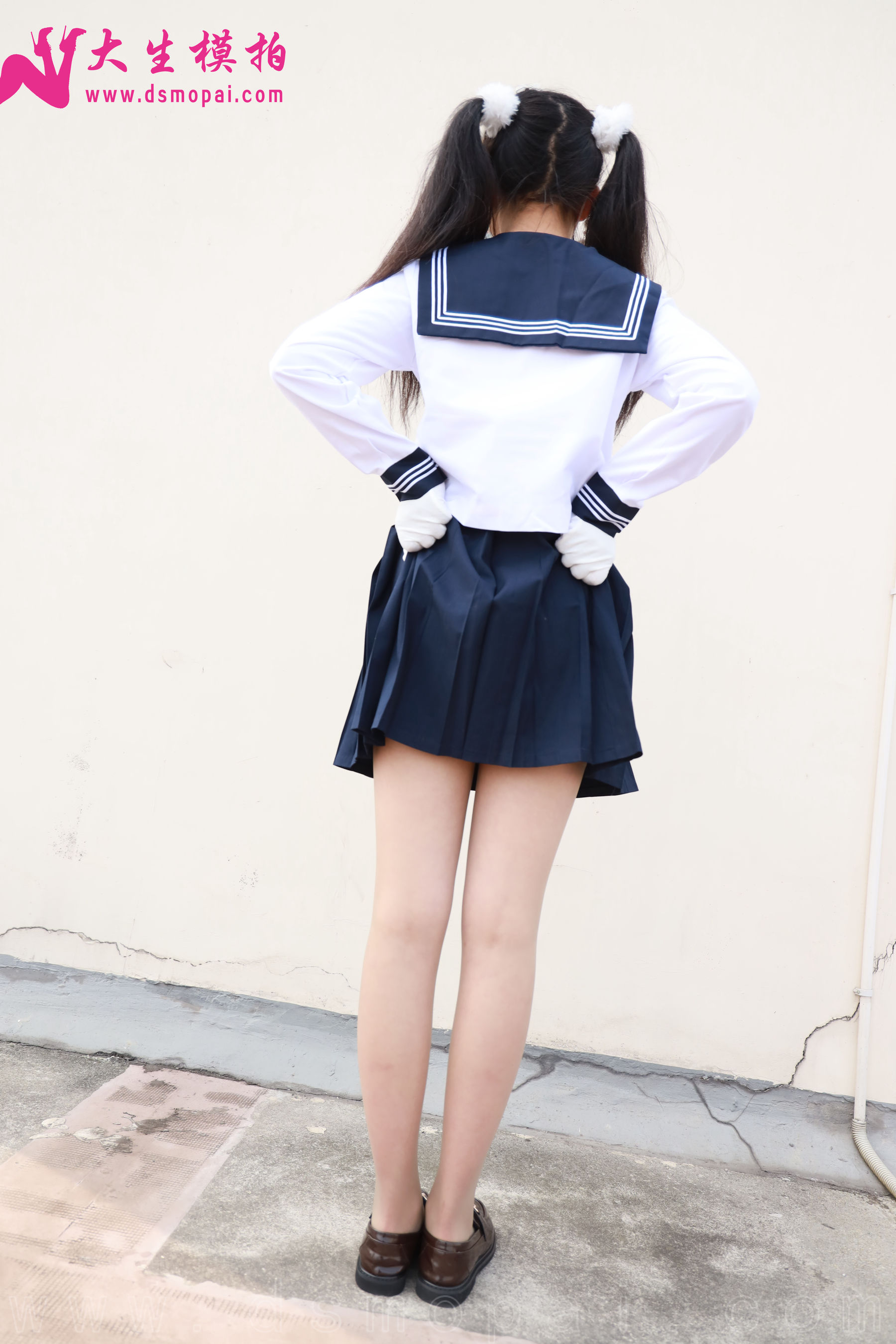 No.269 梦梦 双马尾JK无内-图4