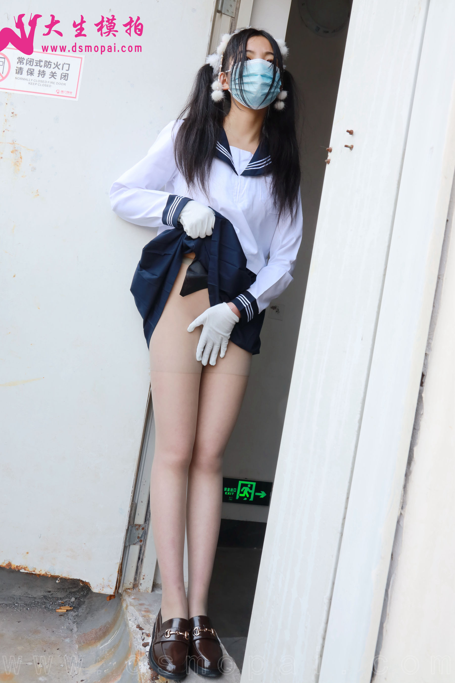 No.269 梦梦 双马尾JK无内-图57