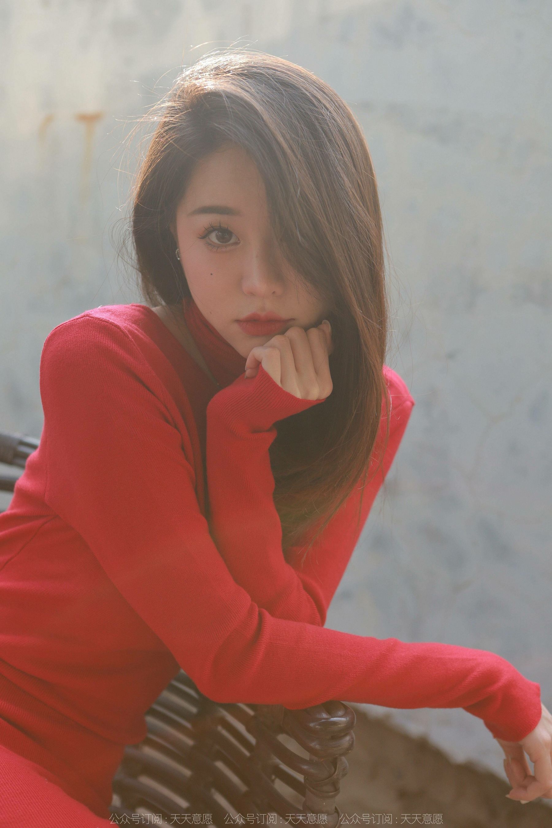 模特 佳爷 《圣诞红裙女神》-图56