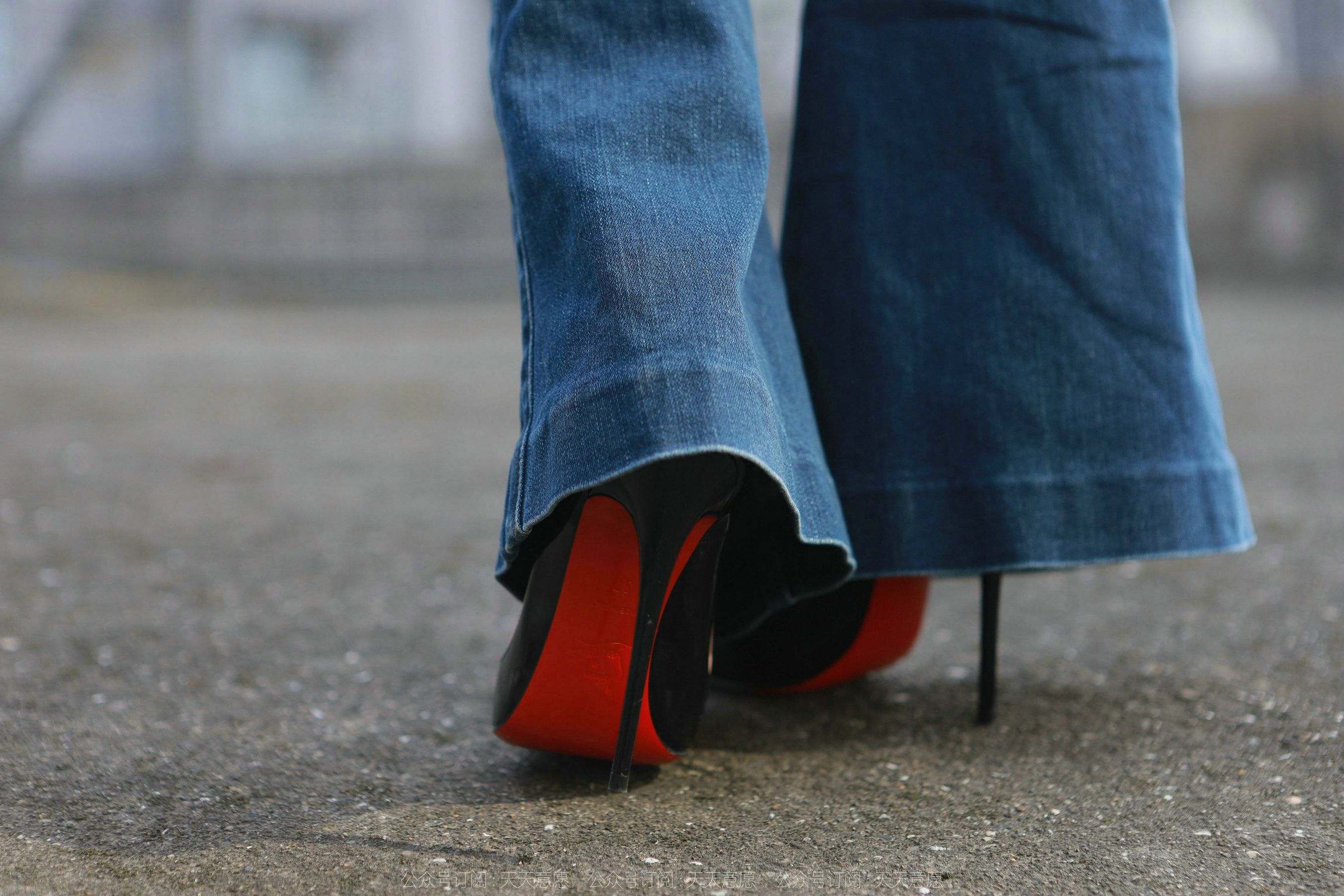 模特 佳爷 《红底高跟库里丝》-图67