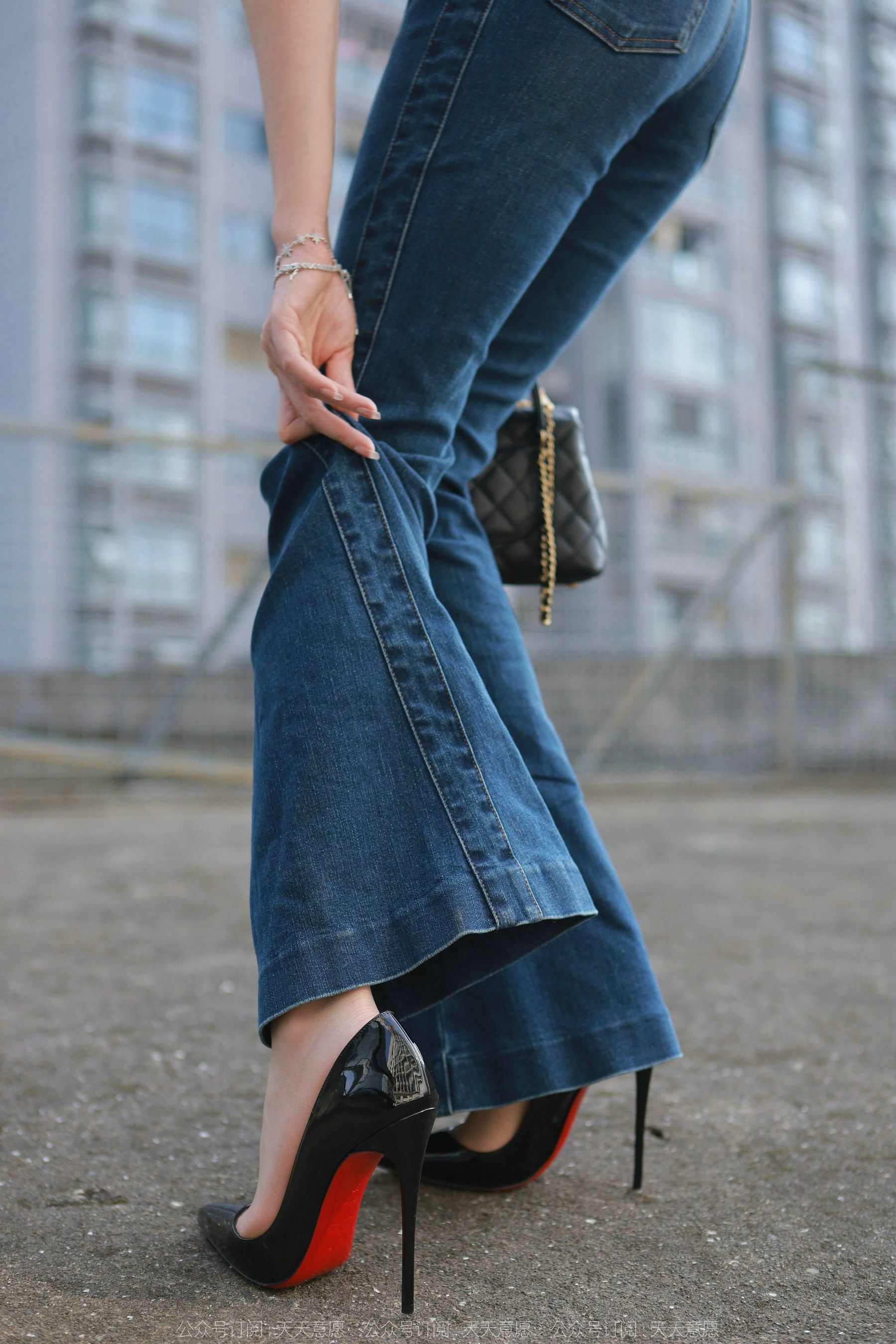 模特 佳爷 《红底高跟库里丝》-图69