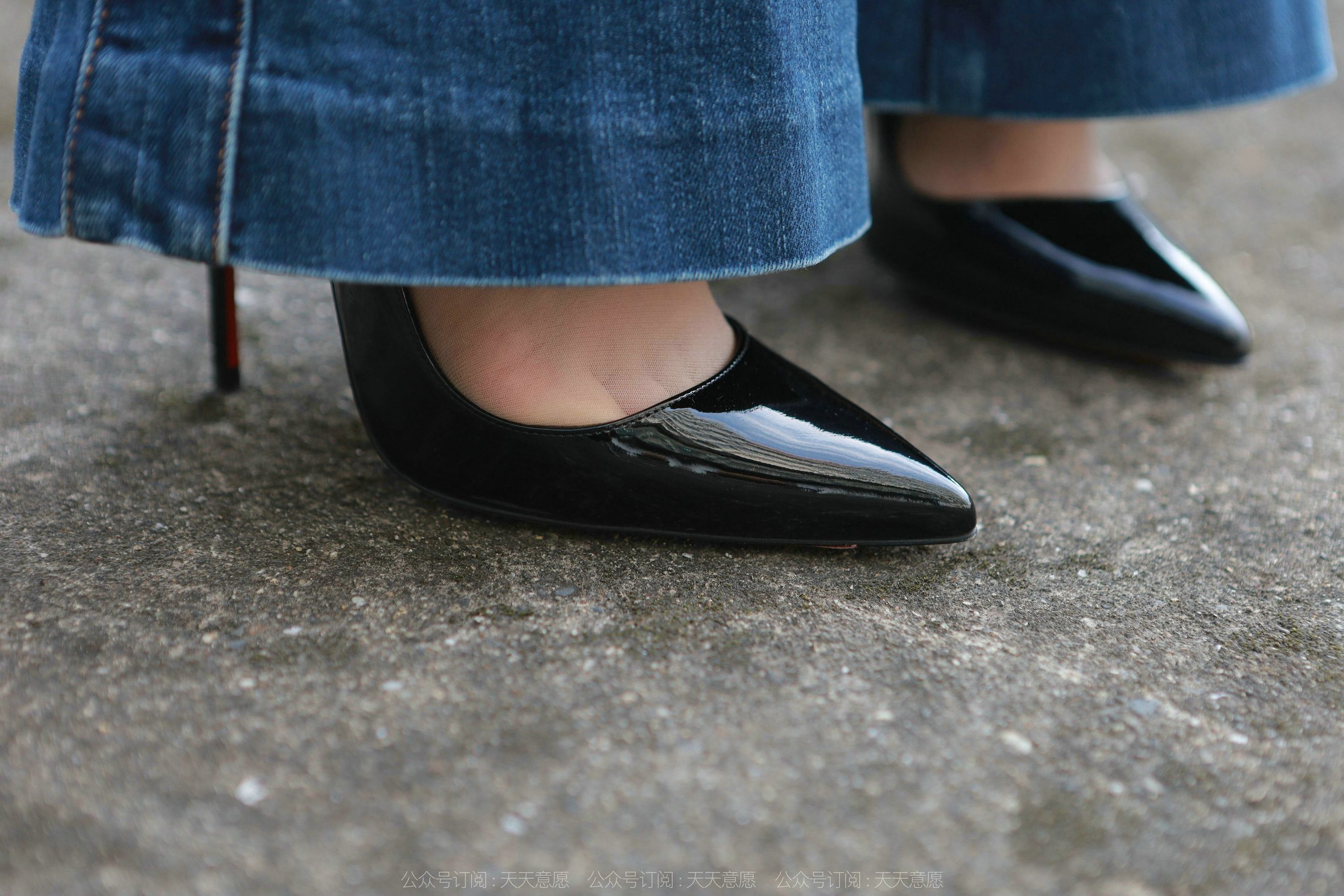 模特 佳爷 《红底高跟库里丝》-图71