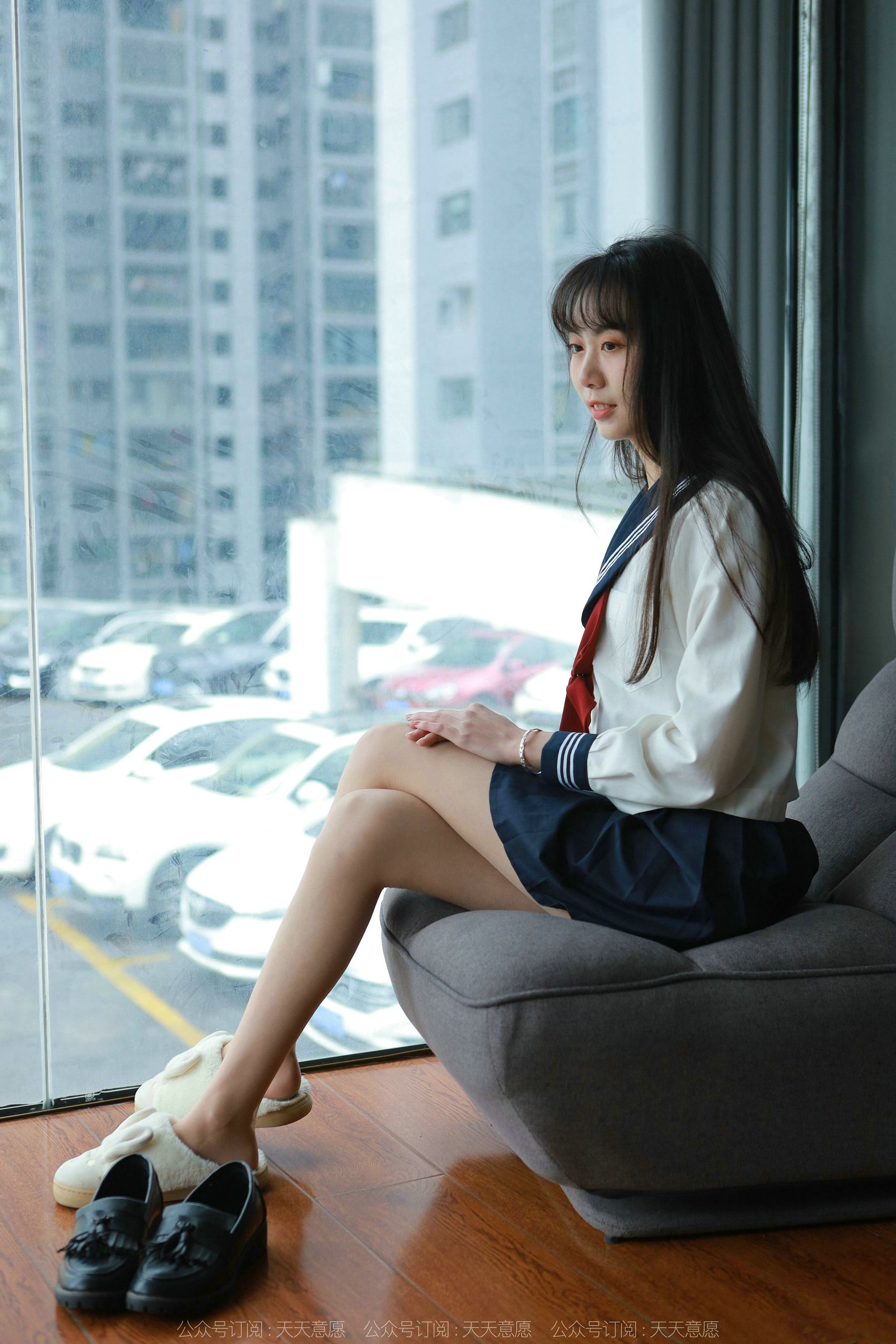 模特 团团 《可爱JK装》-图10