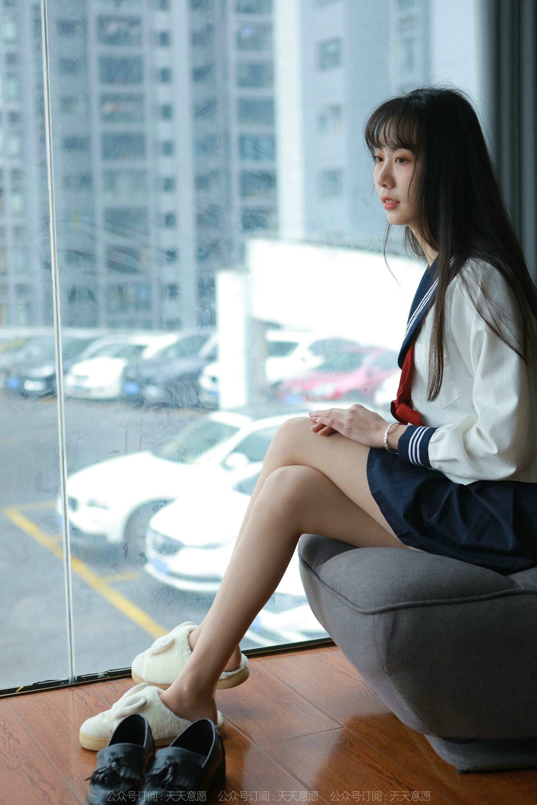 模特 团团 《可爱JK装》-图11