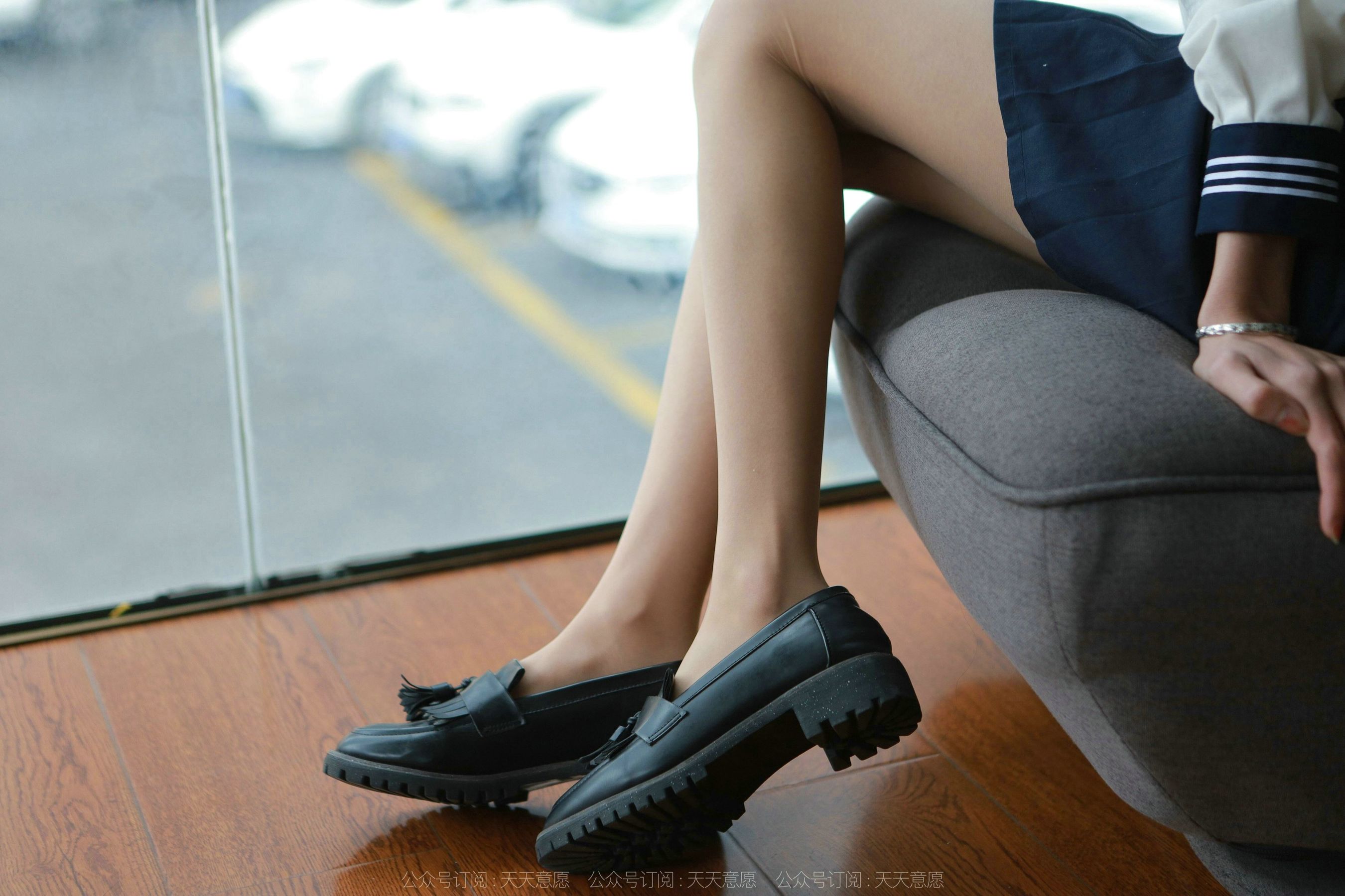 模特 团团 《可爱JK装》-图37