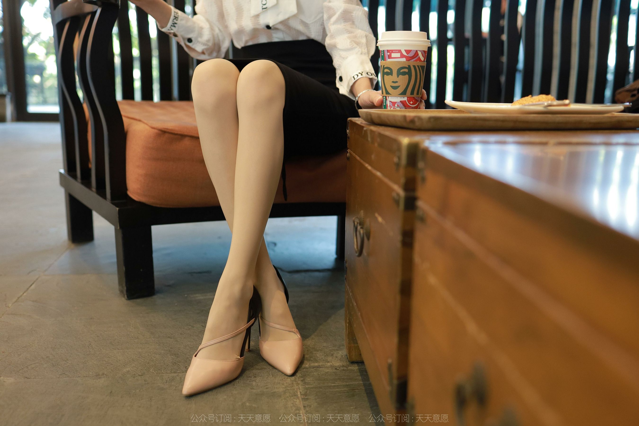 模特 团团 《气质一步裙》-图49