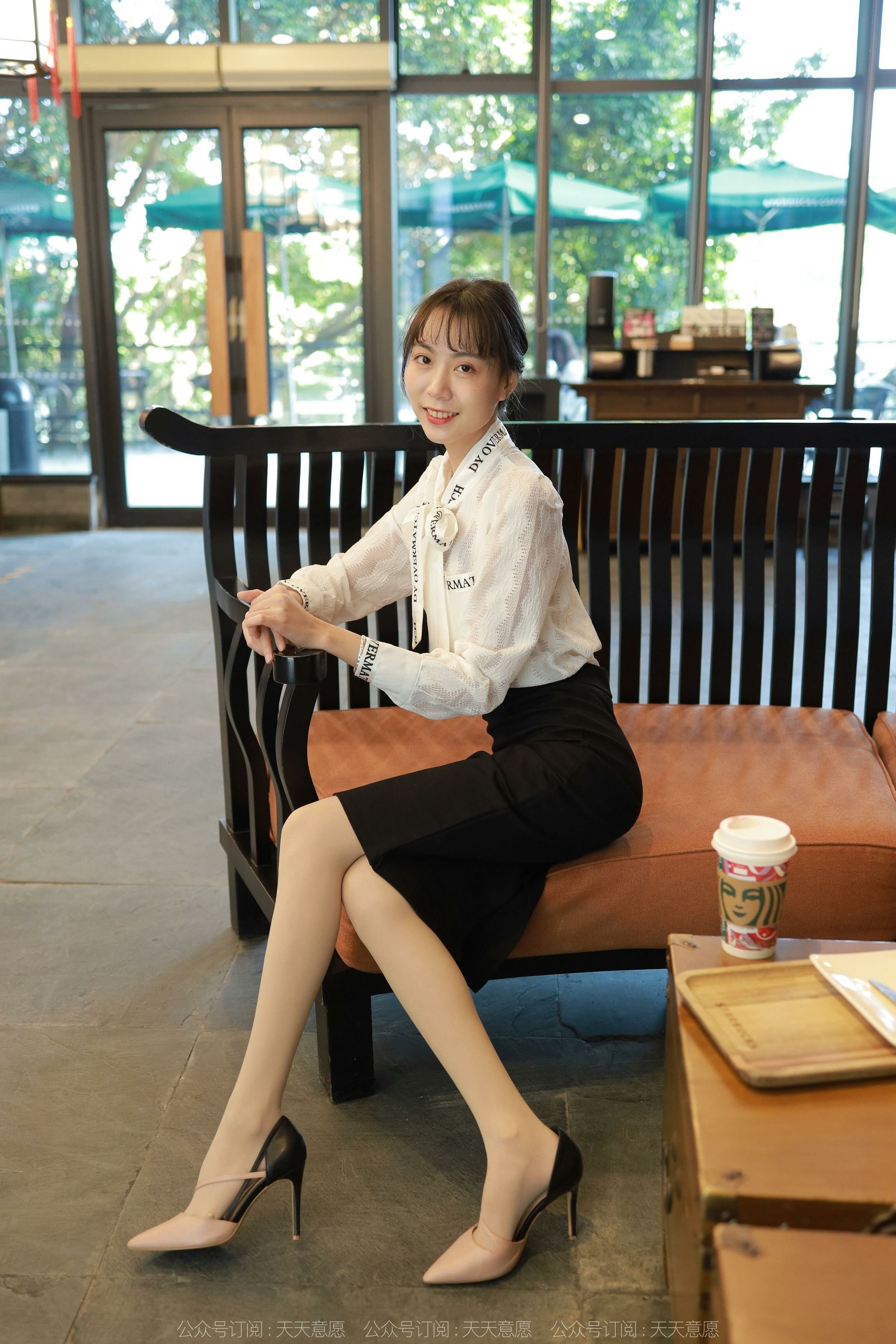 模特 团团 《气质一步裙》-图52