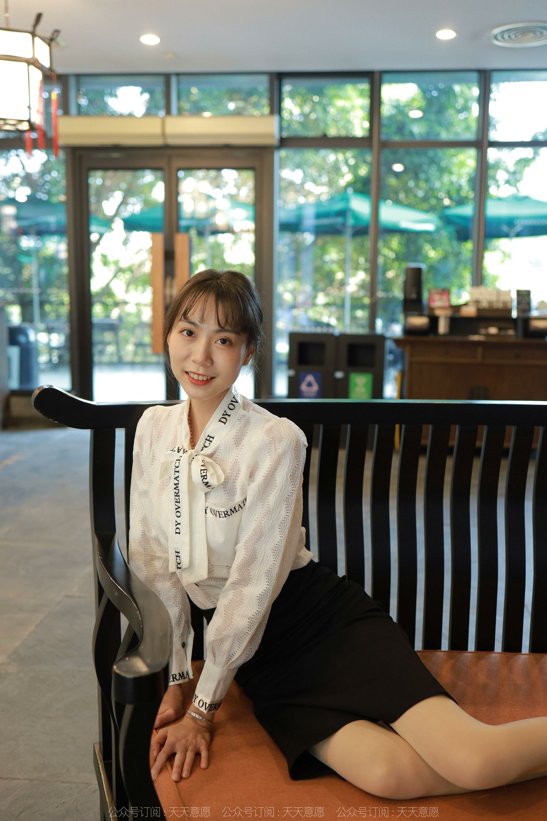 模特 团团 《气质一步裙》-图67