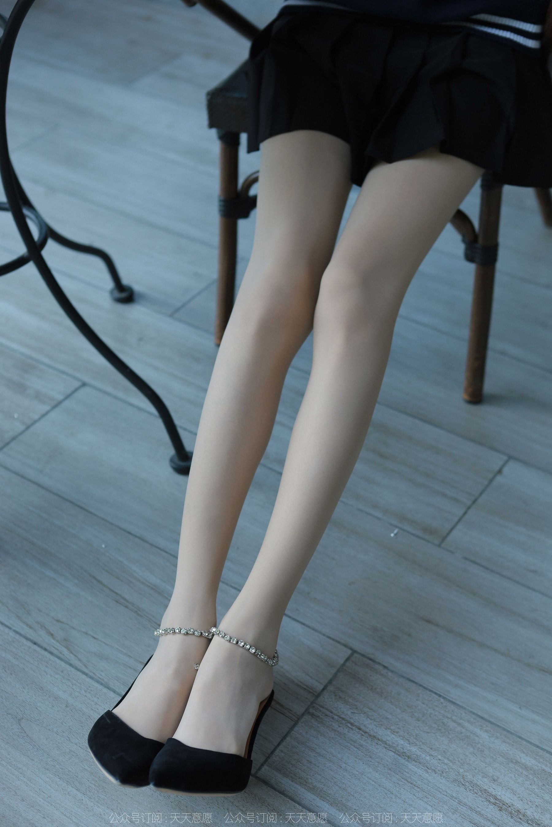 模特 团团 《纯玉学苑装》-图12