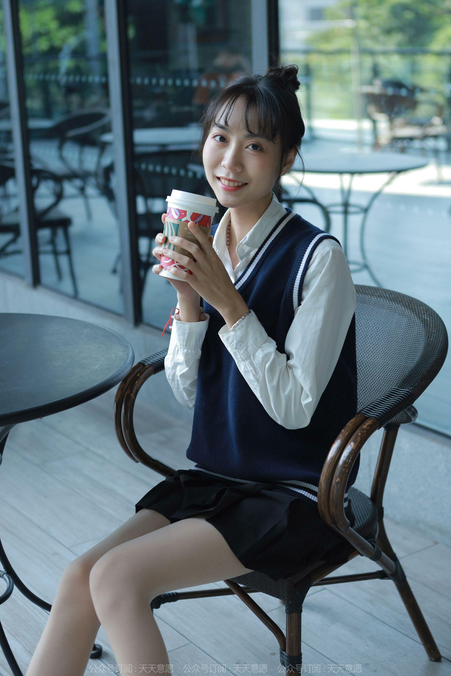 模特 团团 《纯玉学苑装》-图2