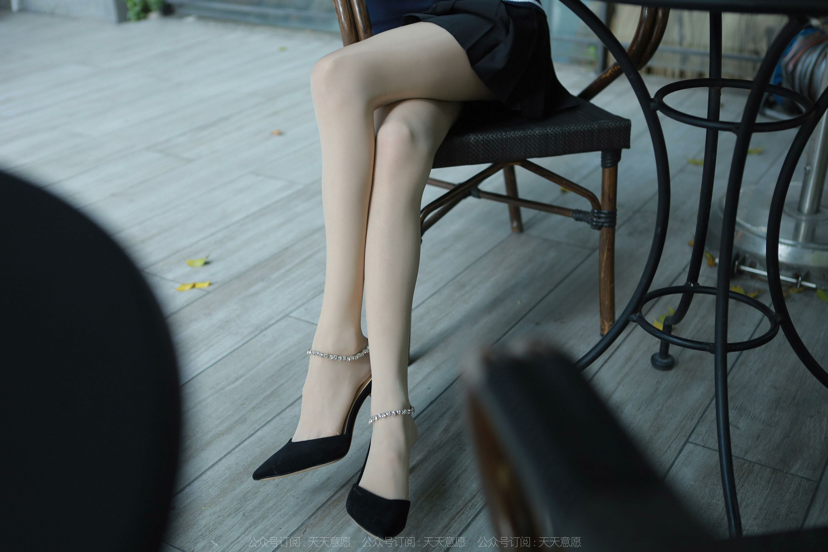 模特 团团 《纯玉学苑装》-图45