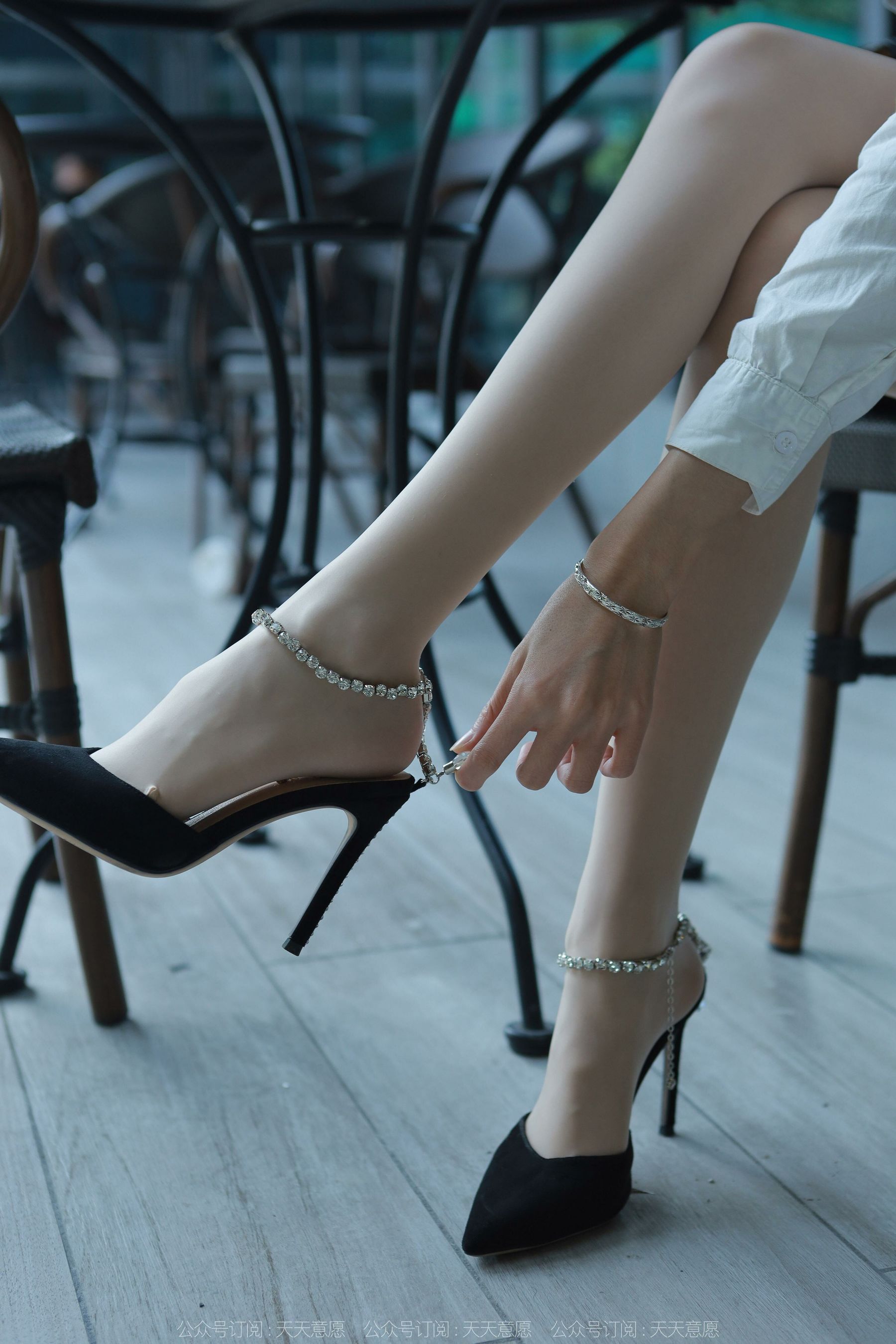 模特 团团 《纯玉学苑装》-图5