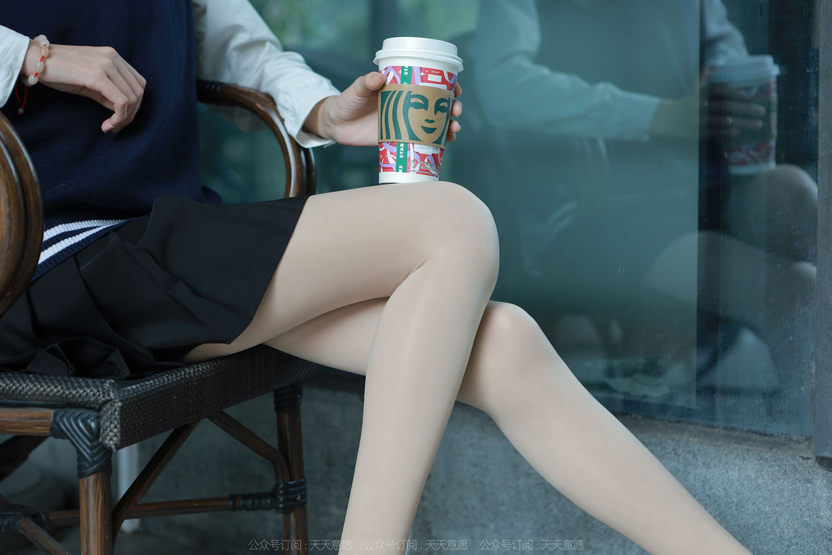 模特 团团 《纯玉学苑装》-图65