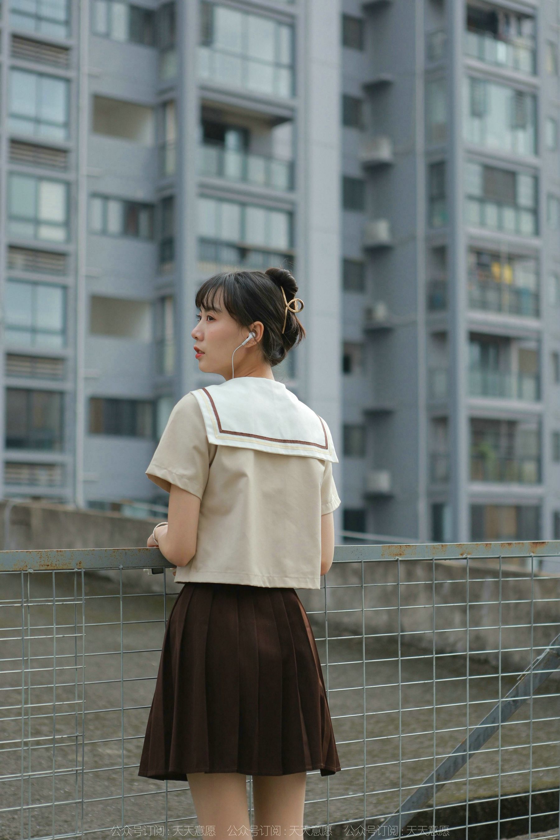 模特 团团 《网易云长腿少女》-图13