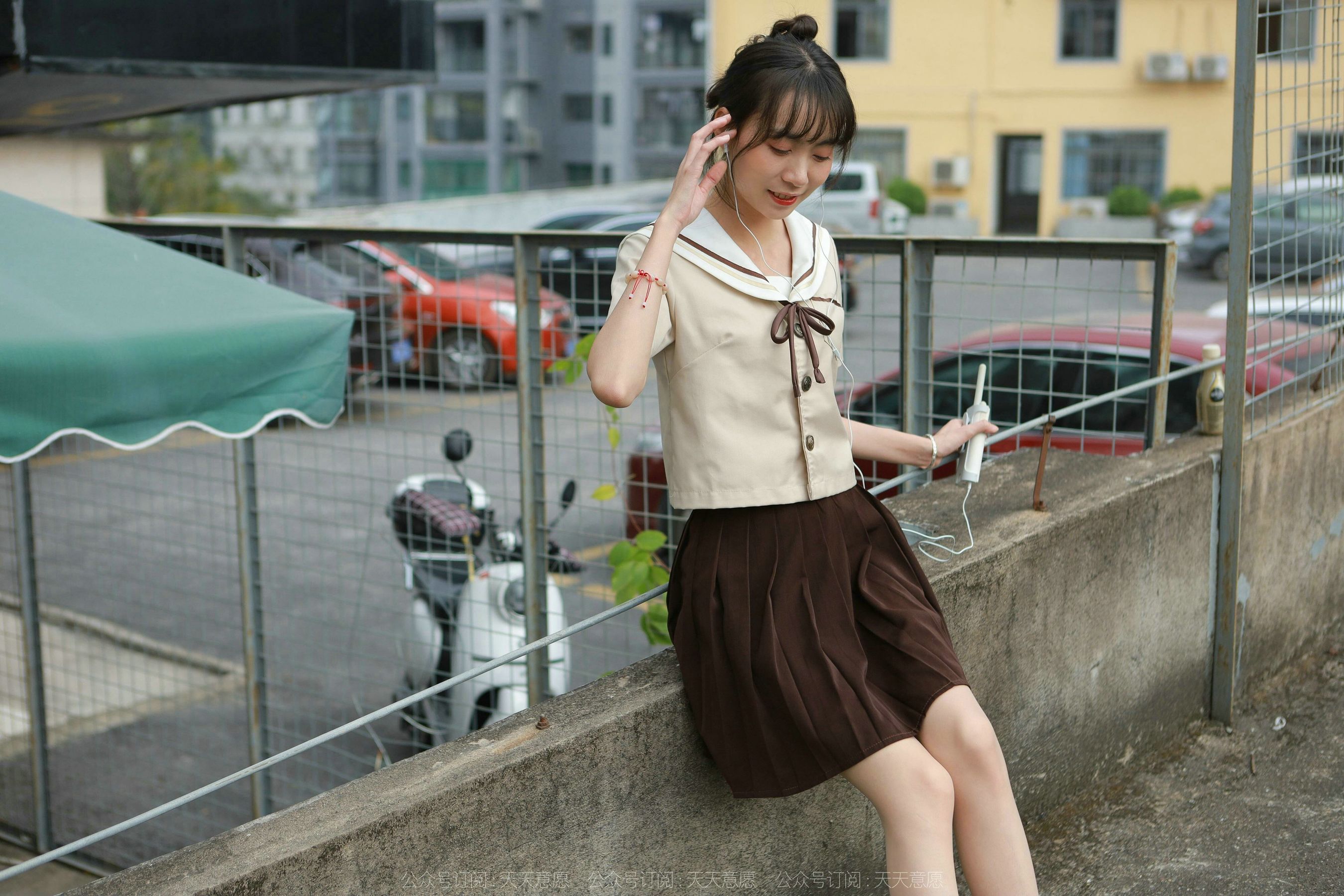 模特 团团 《网易云长腿少女》-图26