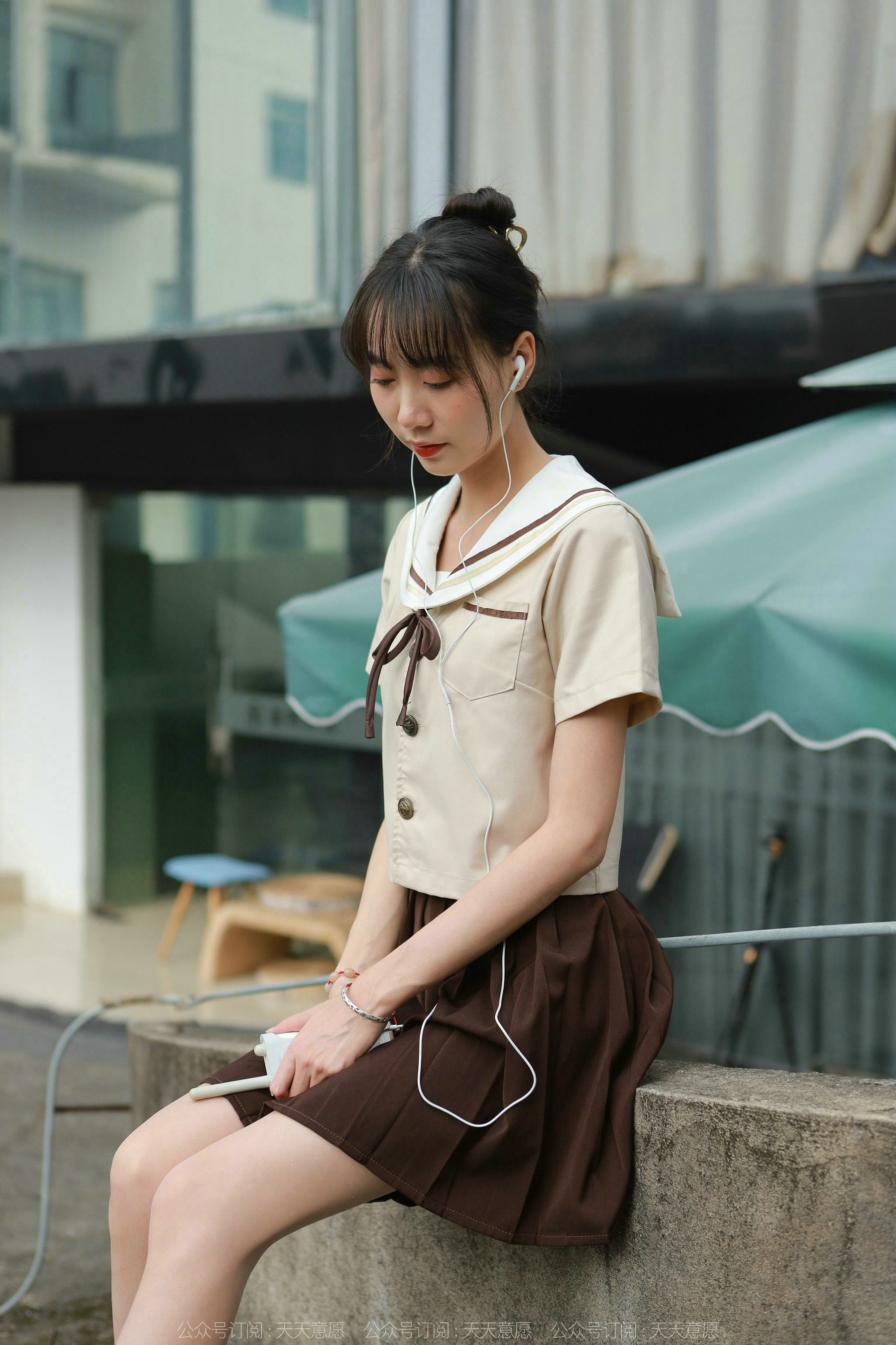 模特 团团 《网易云长腿少女》-图29