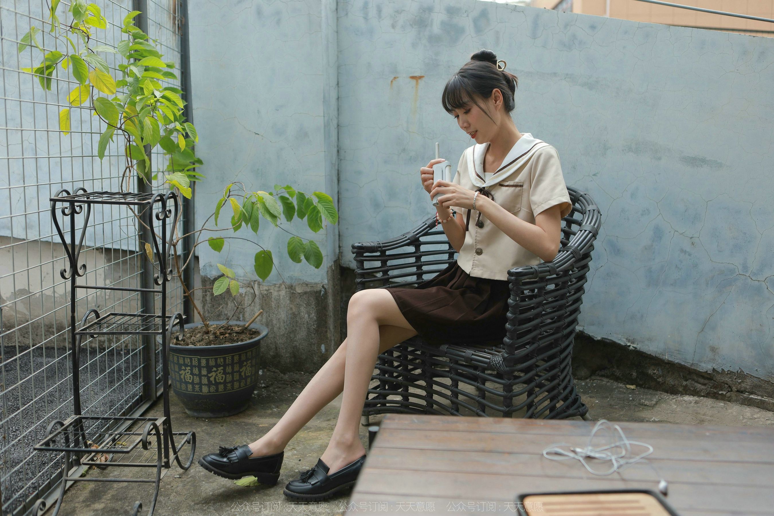 模特 团团 《网易云长腿少女》-图35