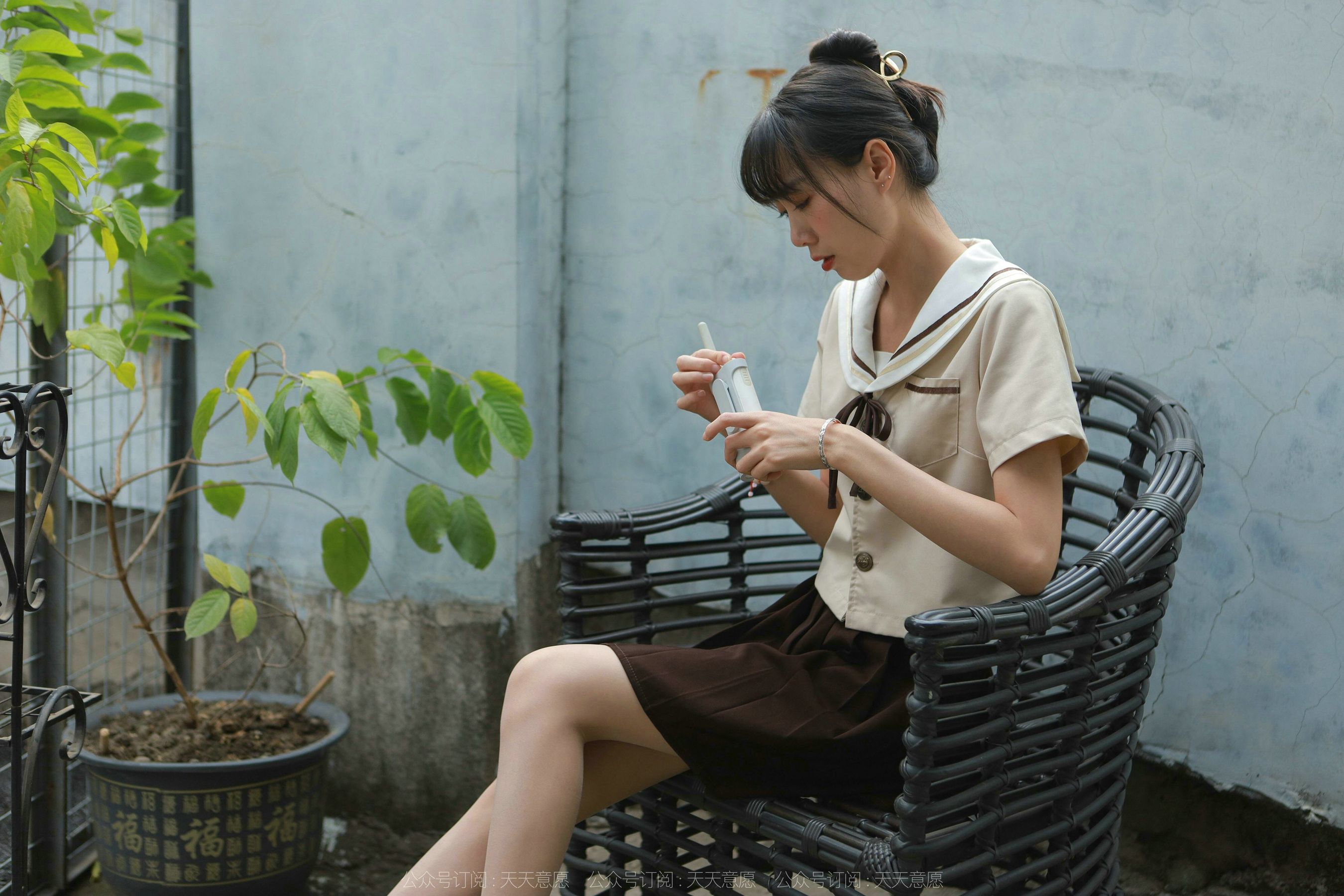 模特 团团 《网易云长腿少女》-图37