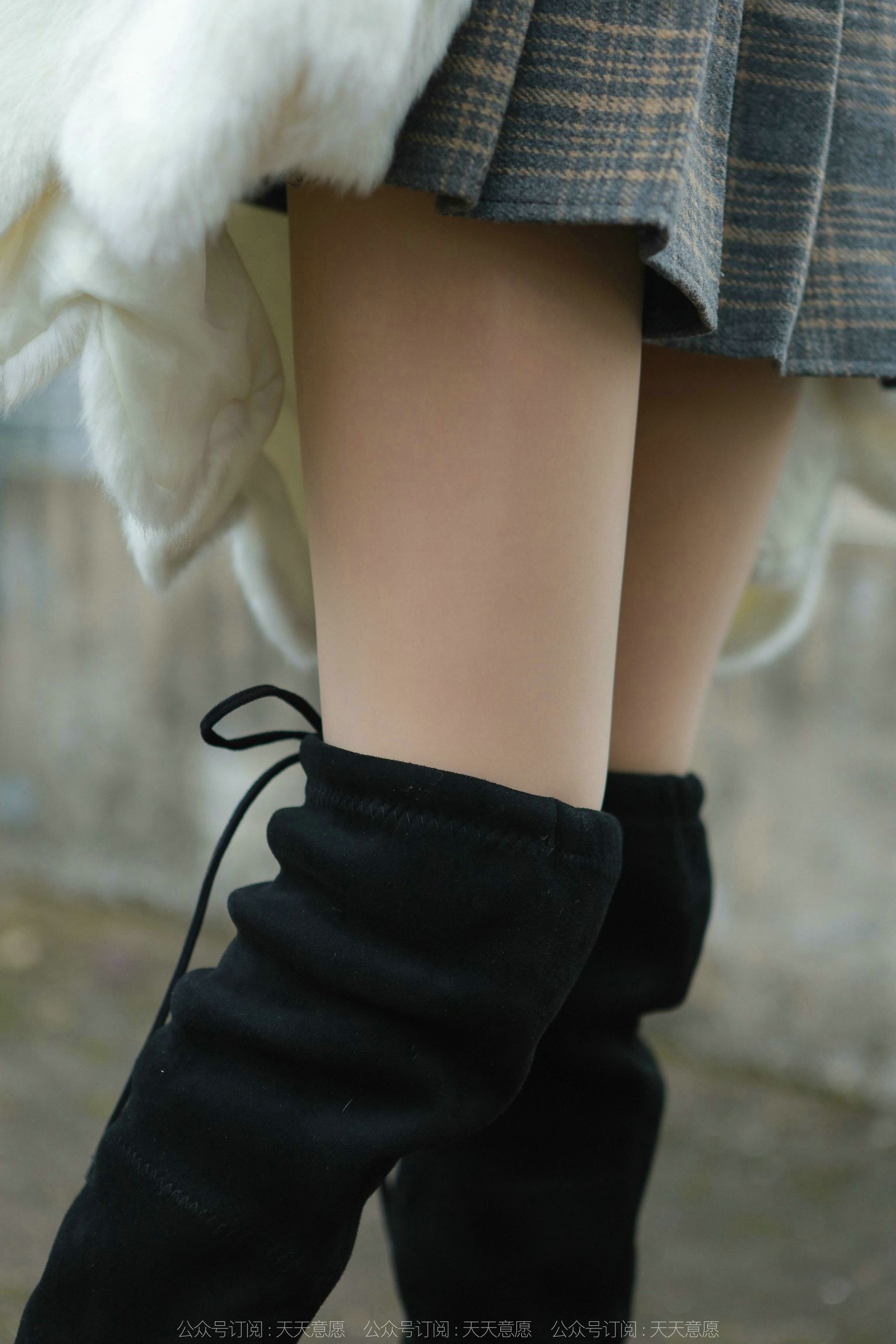 模特 团团 《长靴肉丝》-图9