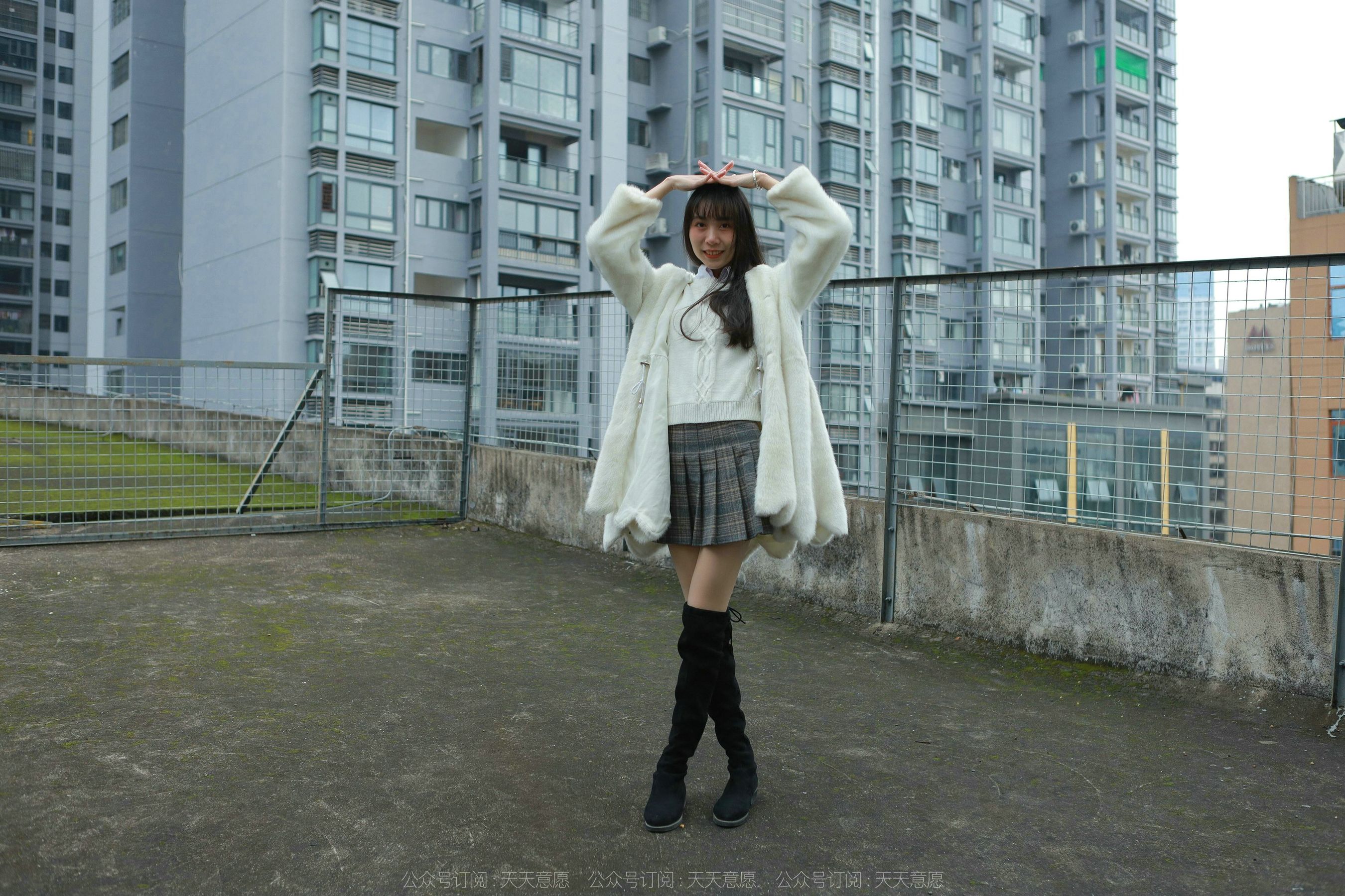 模特 团团 《长靴肉丝》-图1