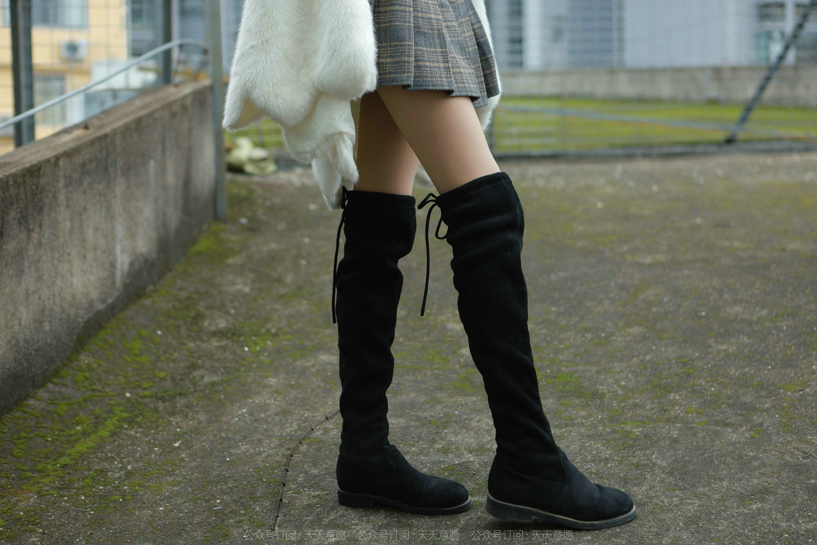 模特 团团 《长靴肉丝》-图19