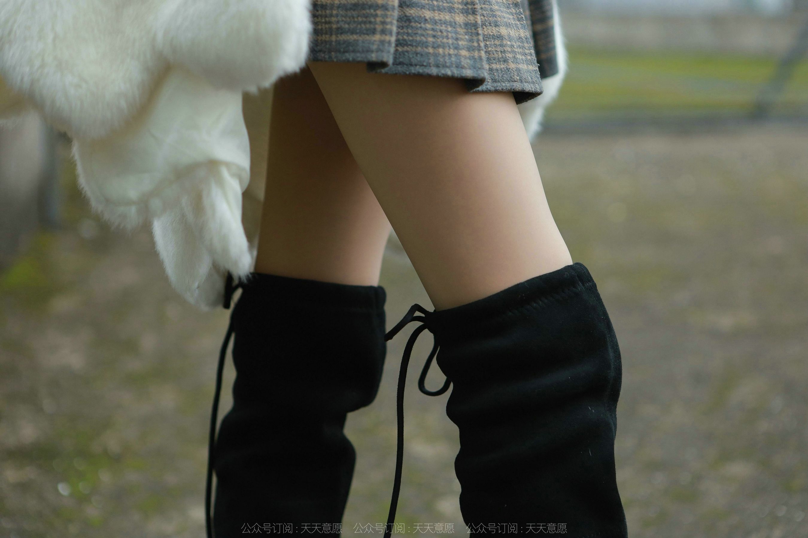 模特 团团 《长靴肉丝》-图20