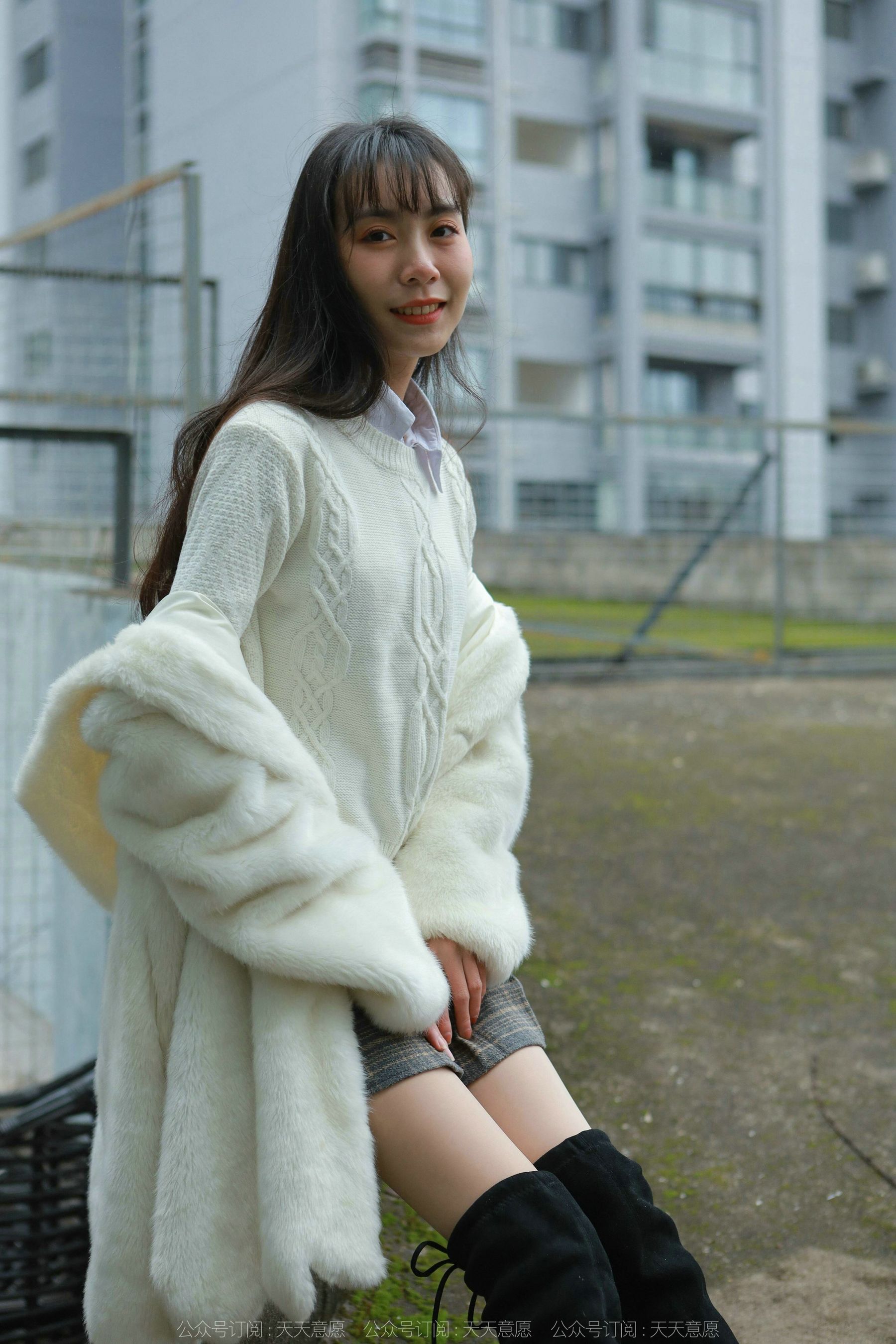 模特 团团 《长靴肉丝》-图29