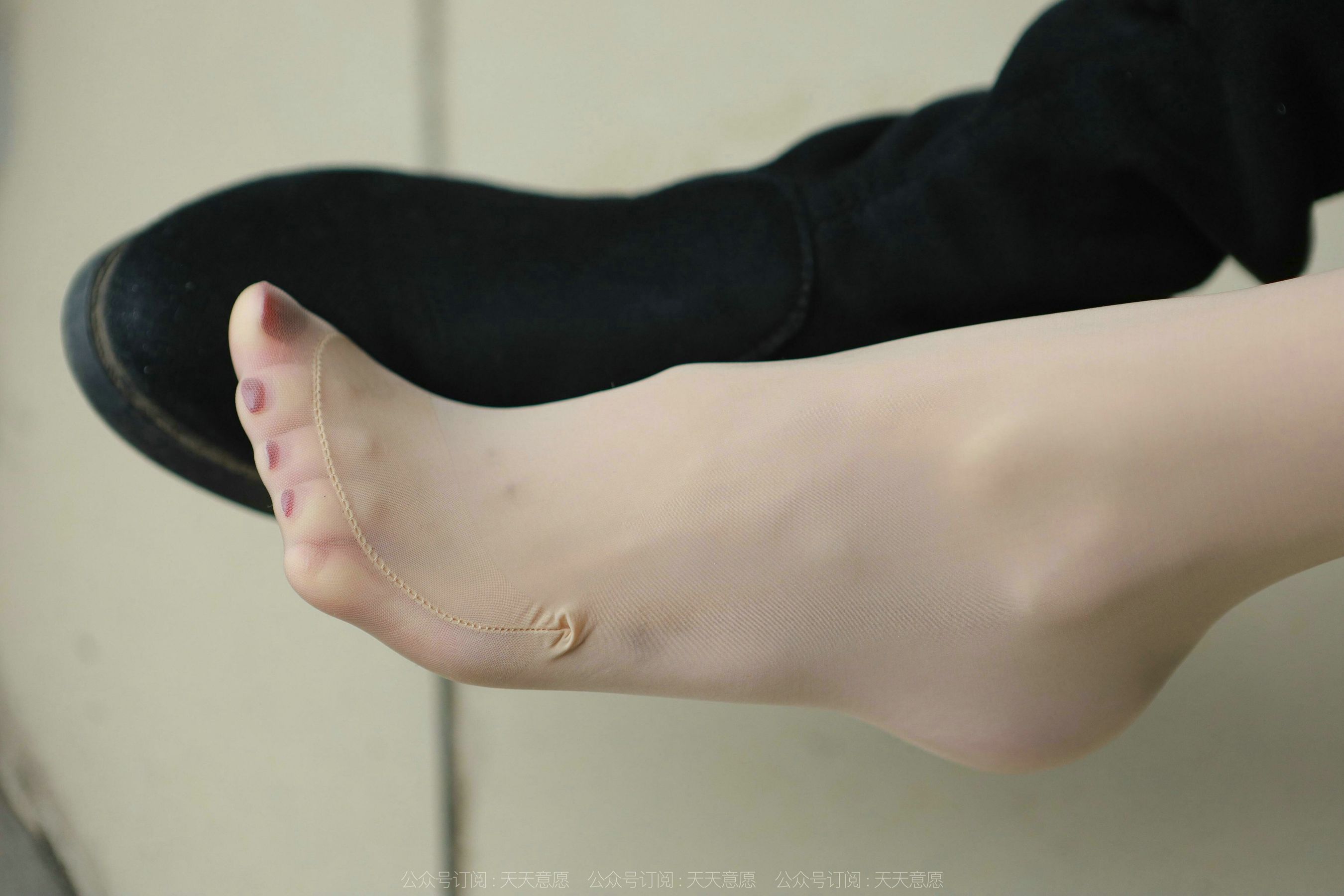 模特 团团 《长靴肉丝》-图54