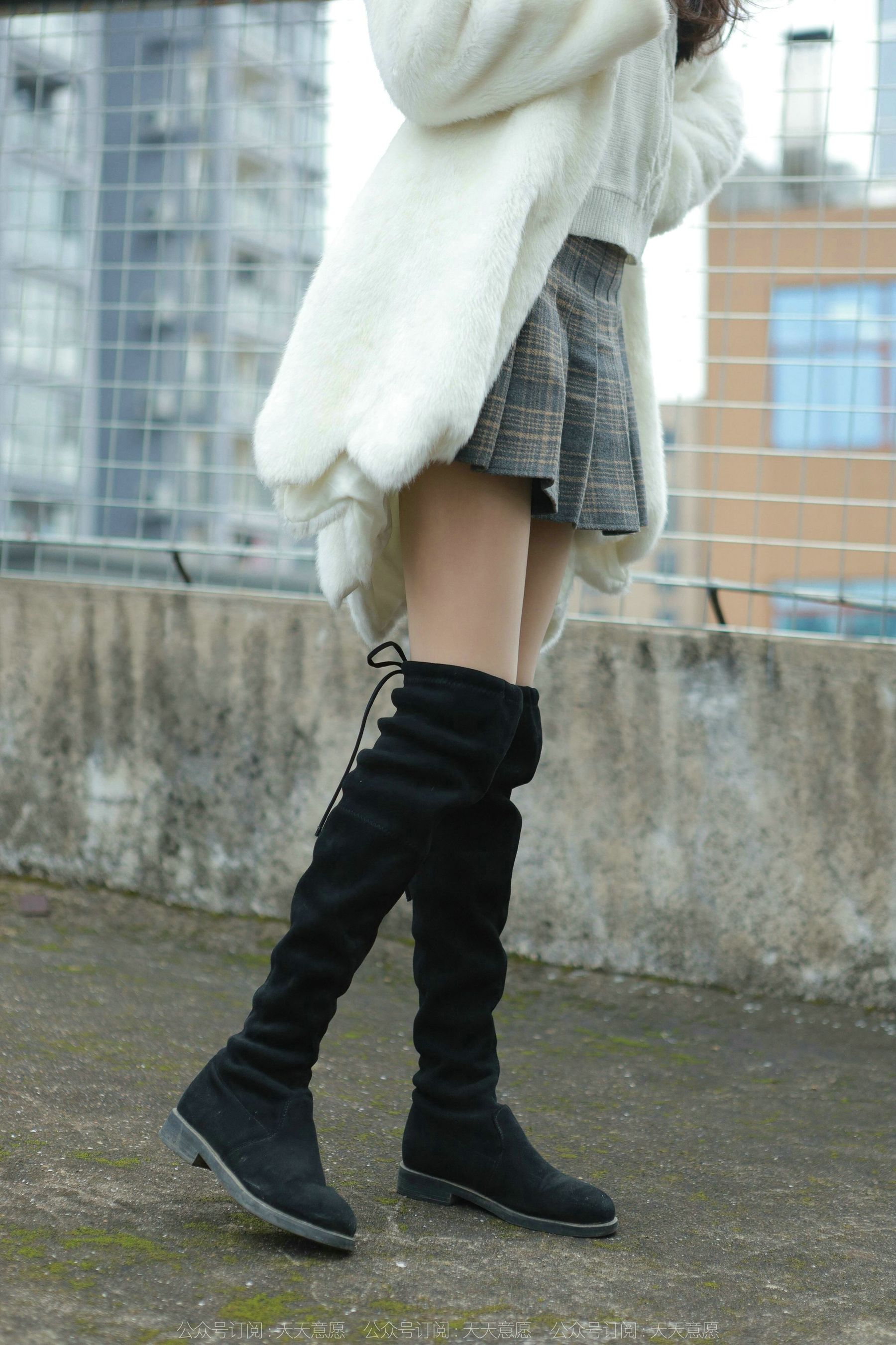 模特 团团 《长靴肉丝》-图8