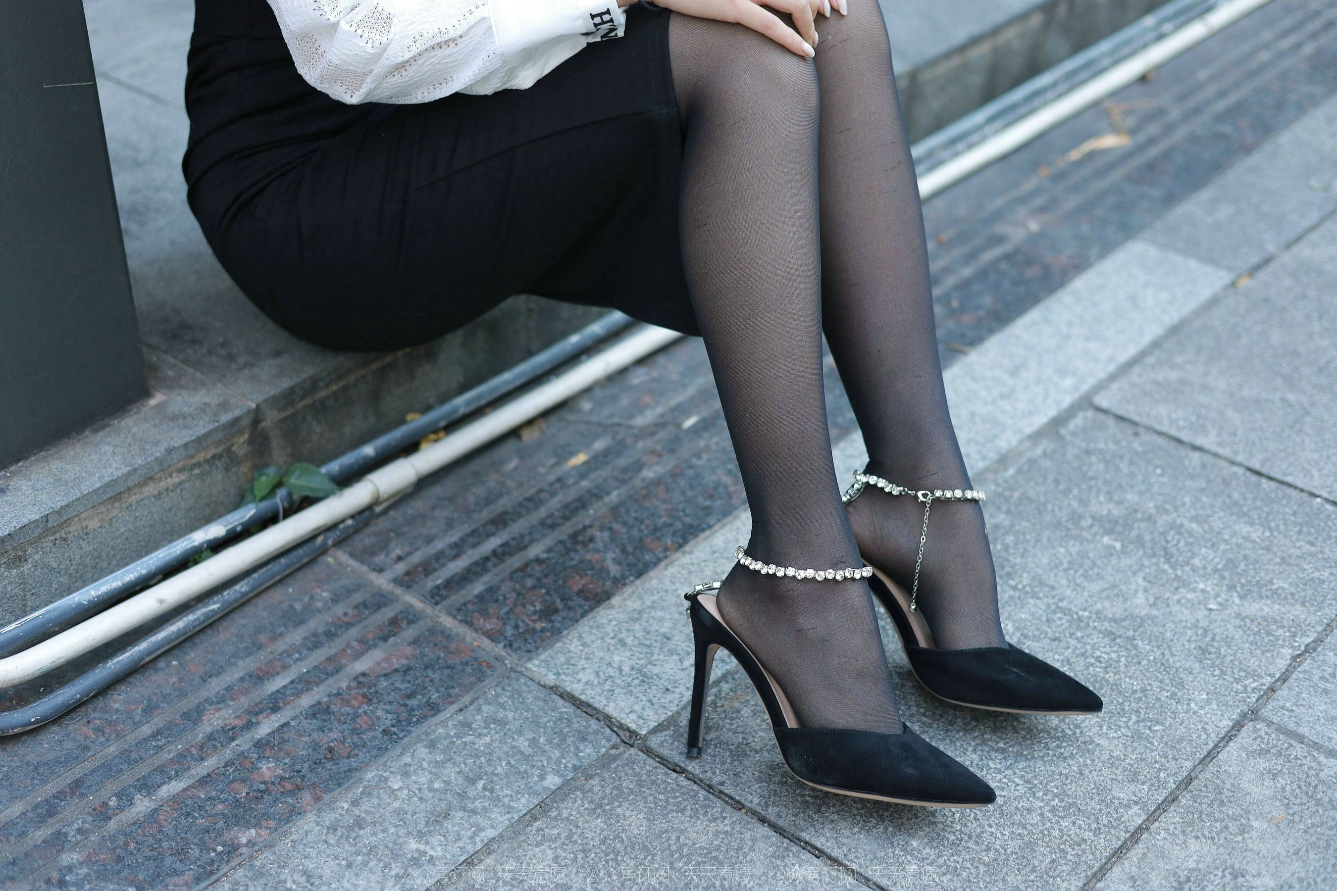 模特 婉萍 《性感OL窄裙》-图76