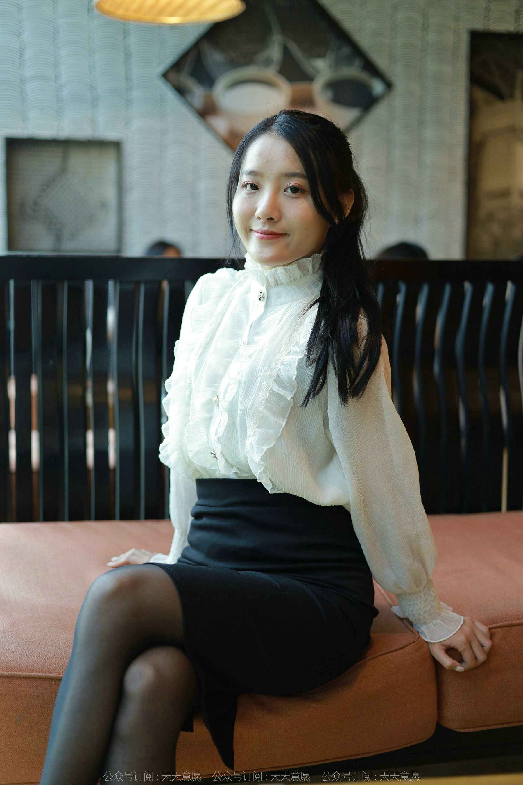 模特 婉萍 《黑丝咖啡》-图71