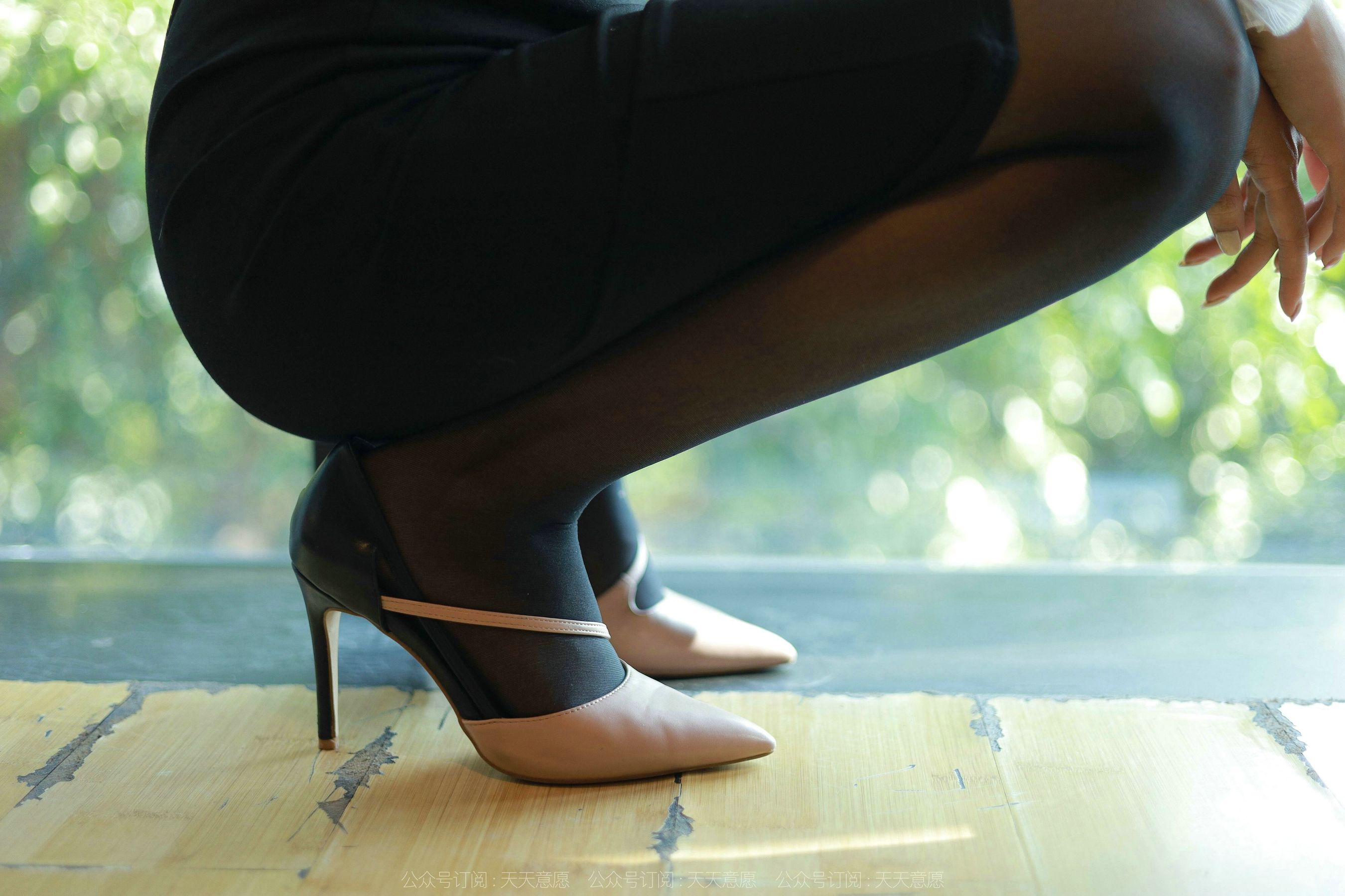 模特 婉萍 《黑丝咖啡》-图82