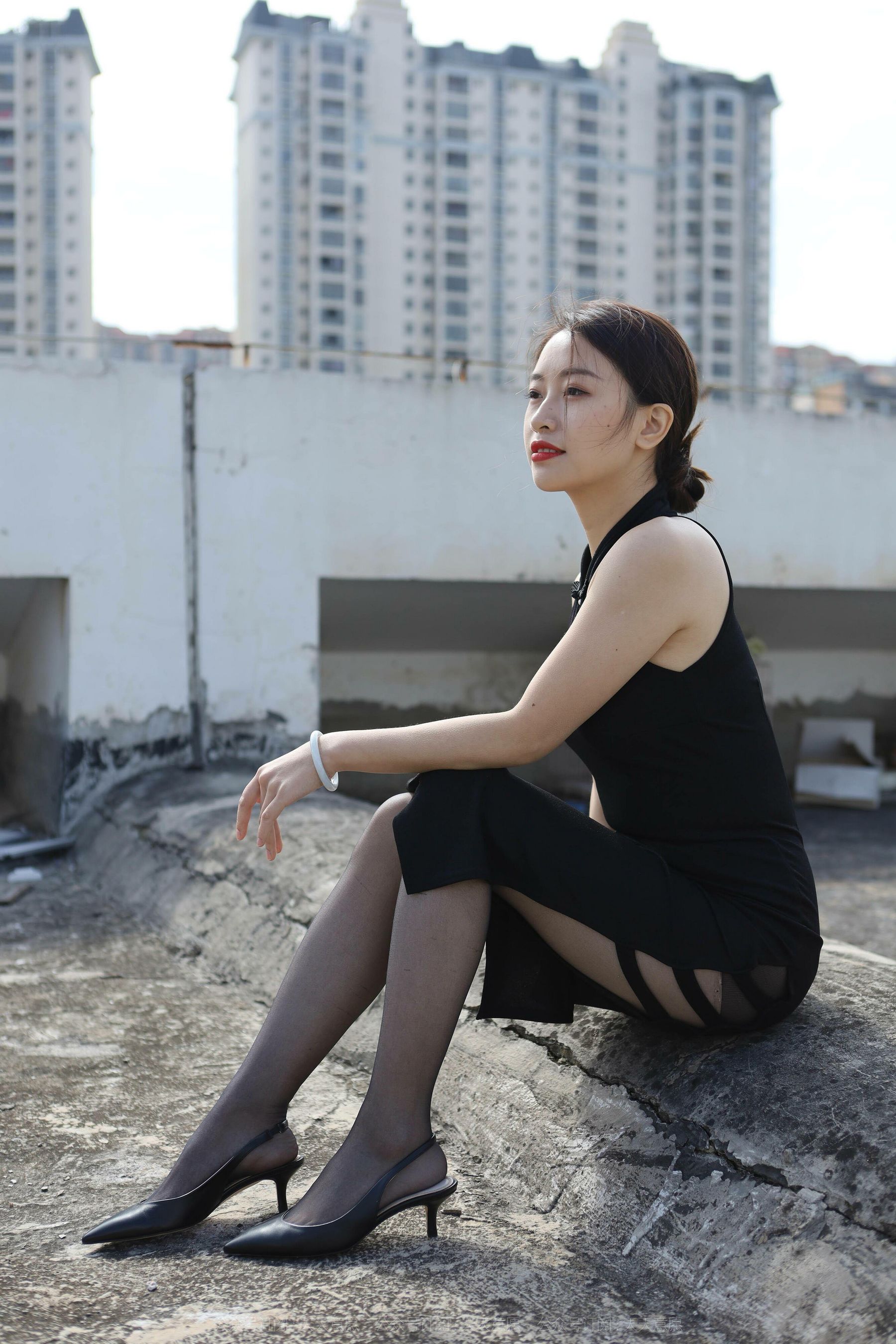 模特 小婕 《天台旗袍秀》-图21