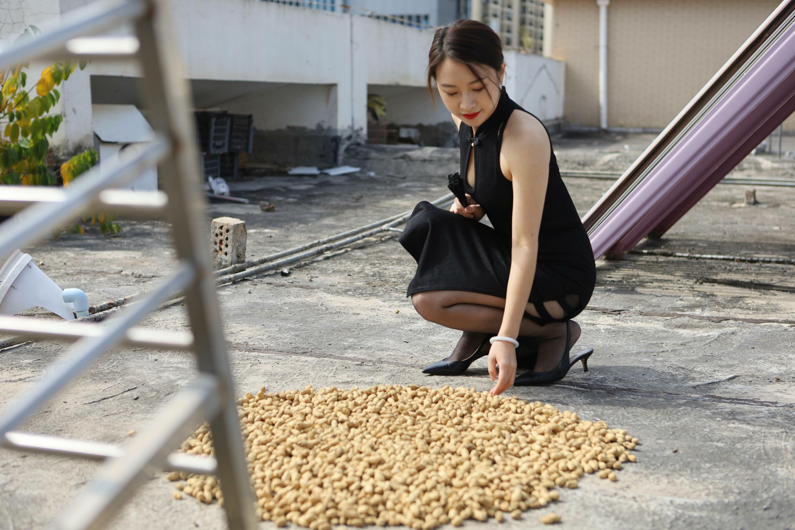 模特 小婕 《天台旗袍秀》-图44